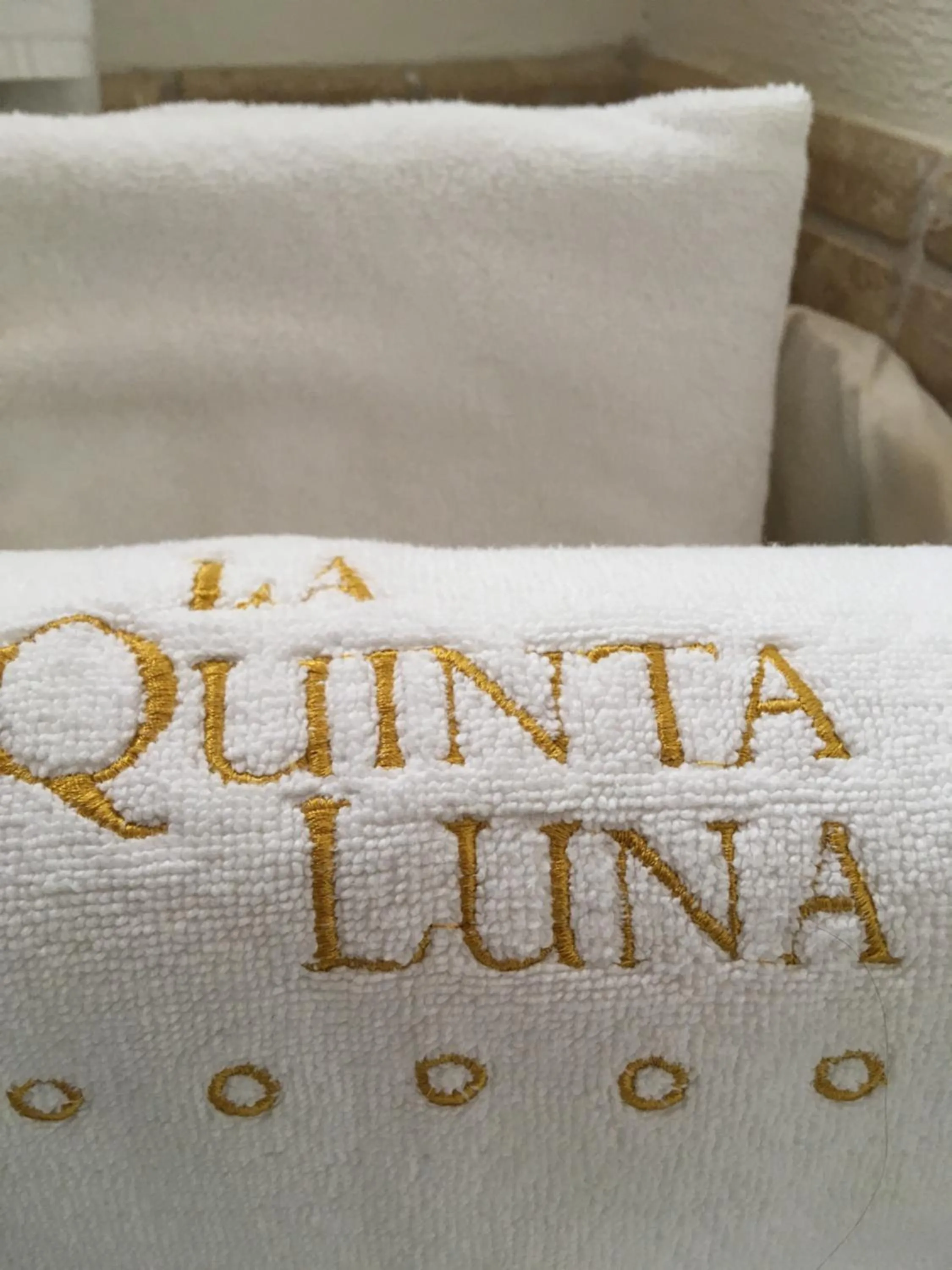 Decorative detail, Bed in Quinta Luna