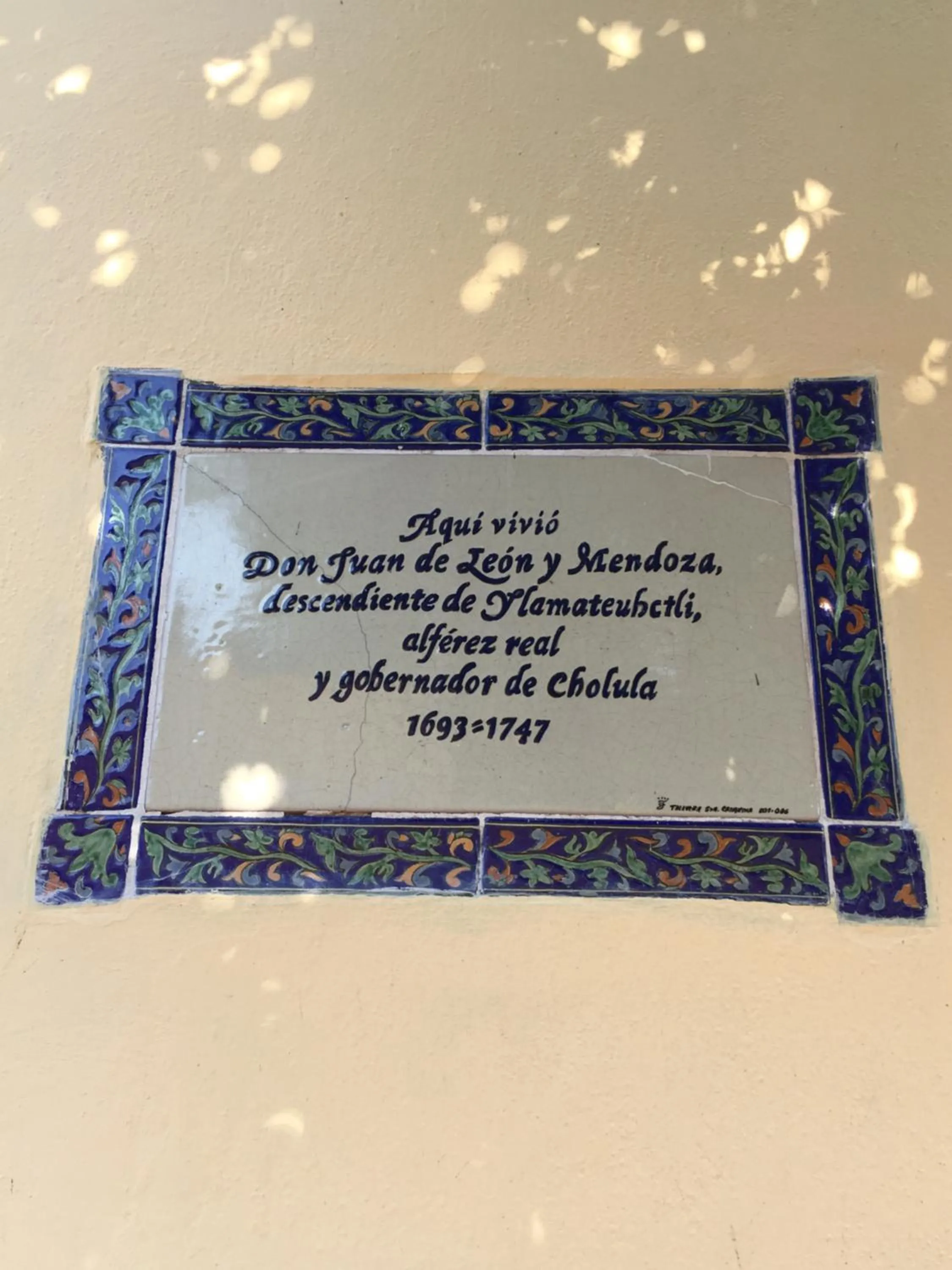 Text overlay in Quinta Luna