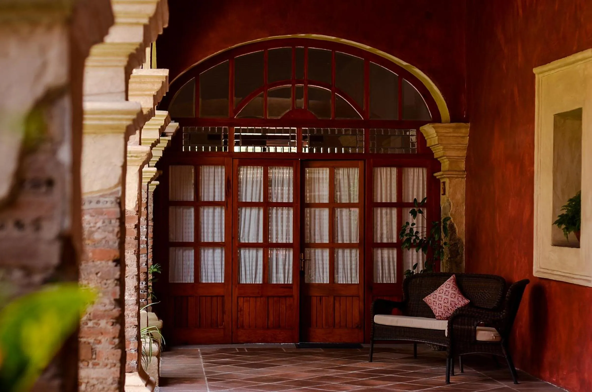 Decorative detail in Quinta Luna