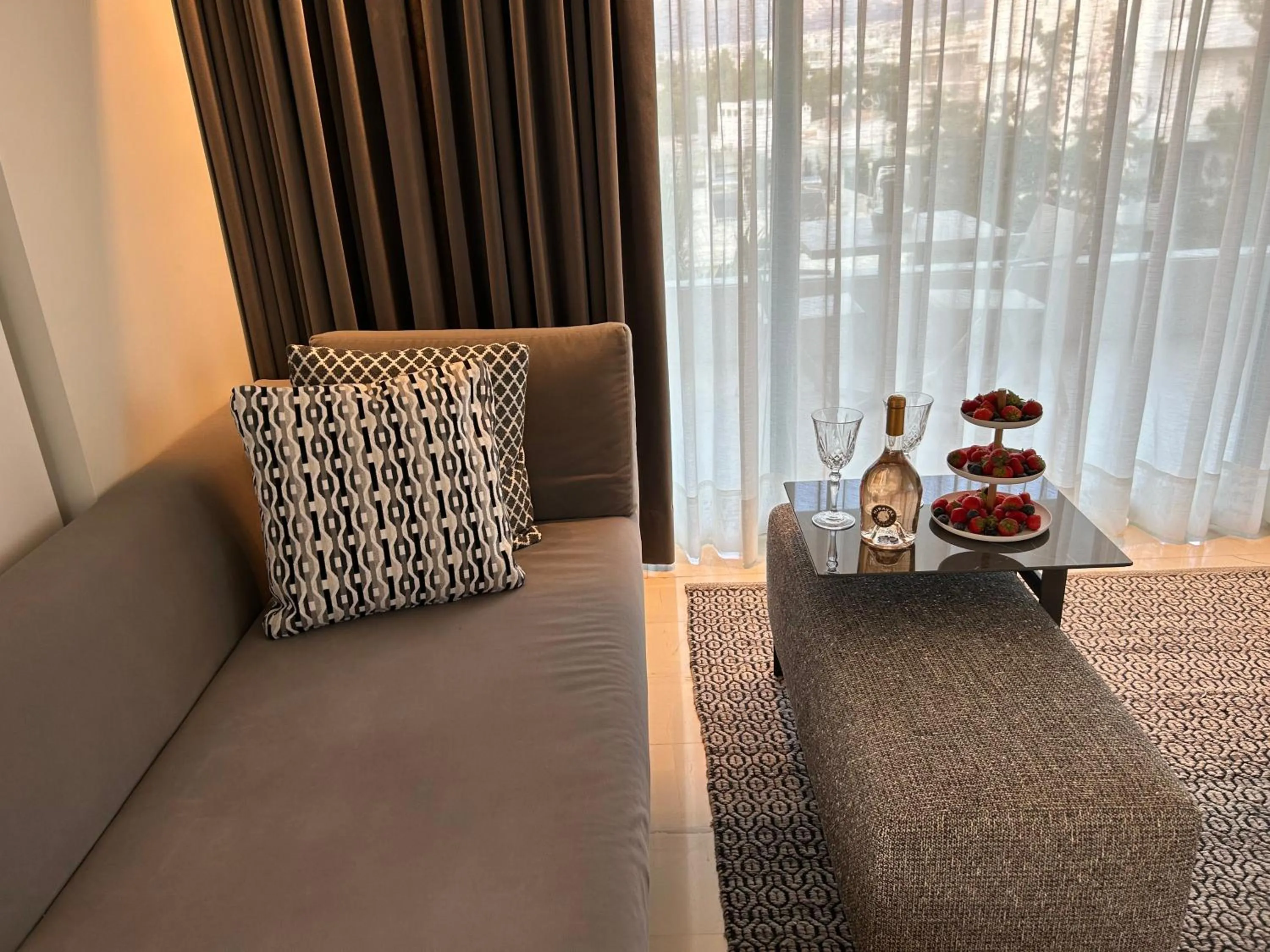 Living room in Brasil Suites Boutique Hotel