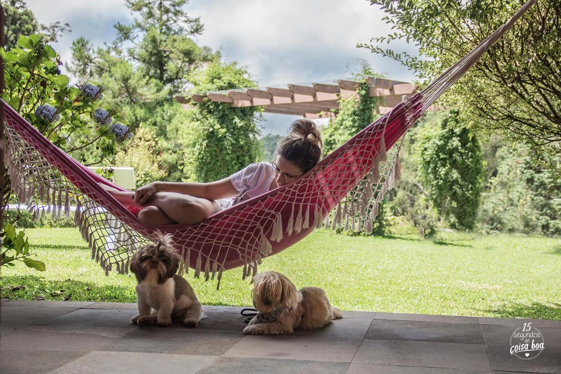 Patio in Hotel Bangalôs da Serra