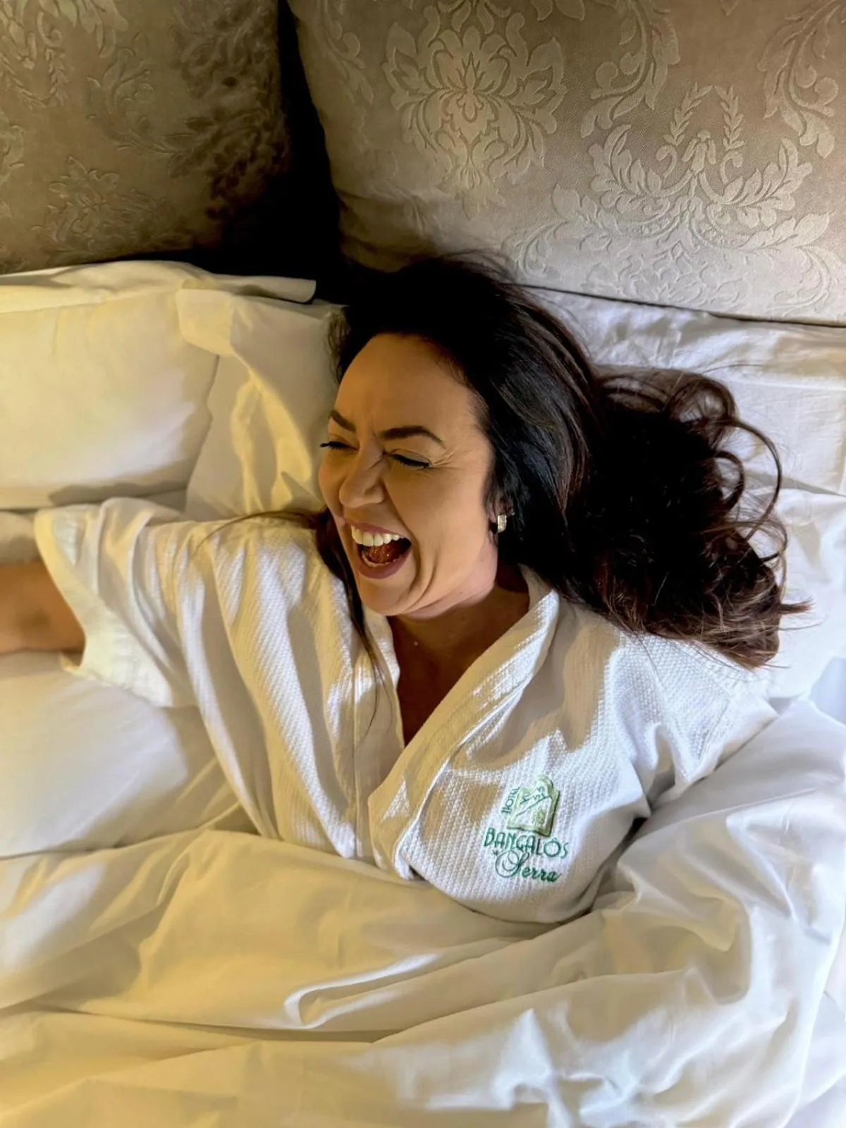 Photo of the whole room, Bed in Hotel Bangalôs da Serra