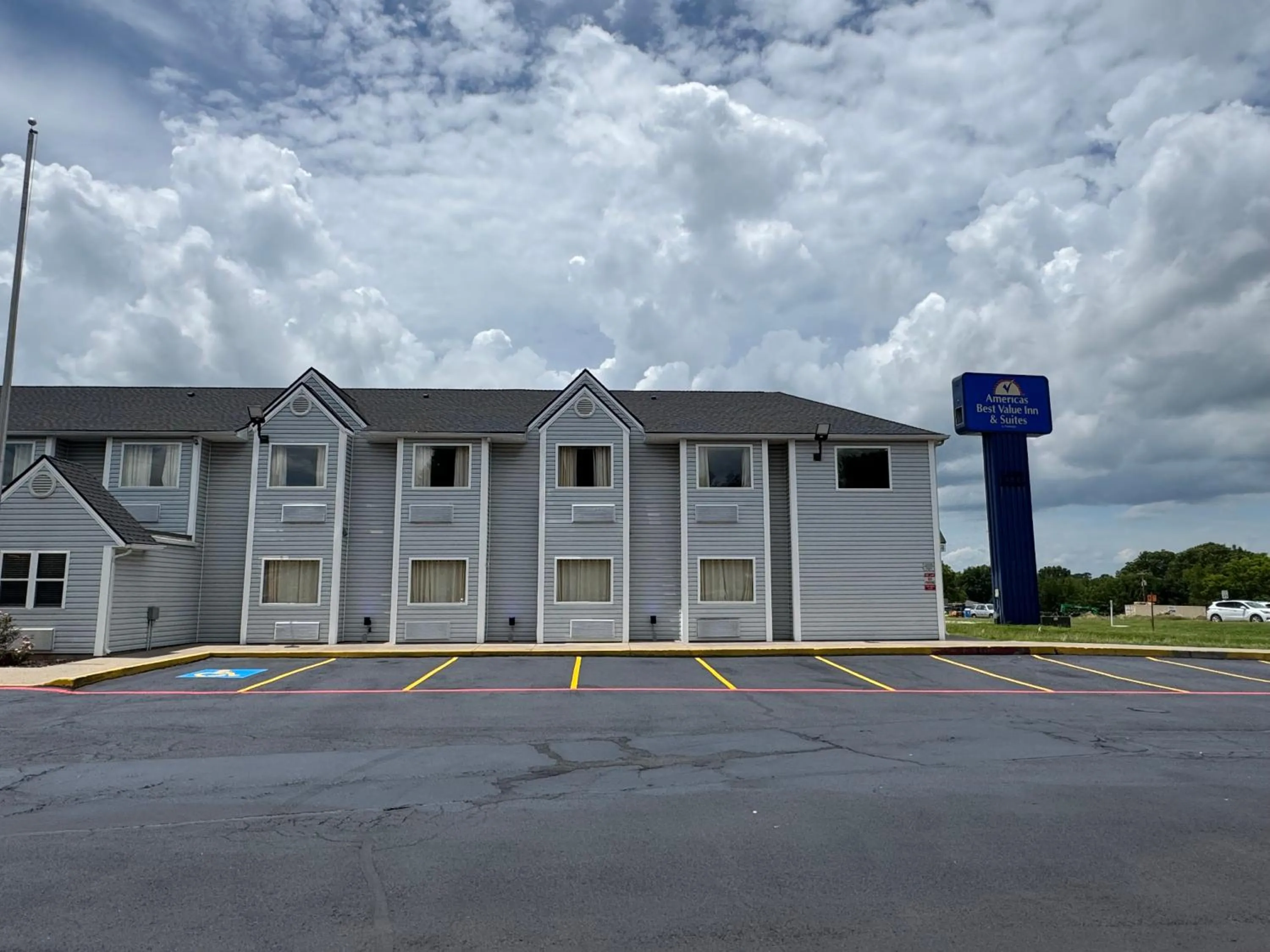Property building in Americas Best Value Inn and Suites Ada
