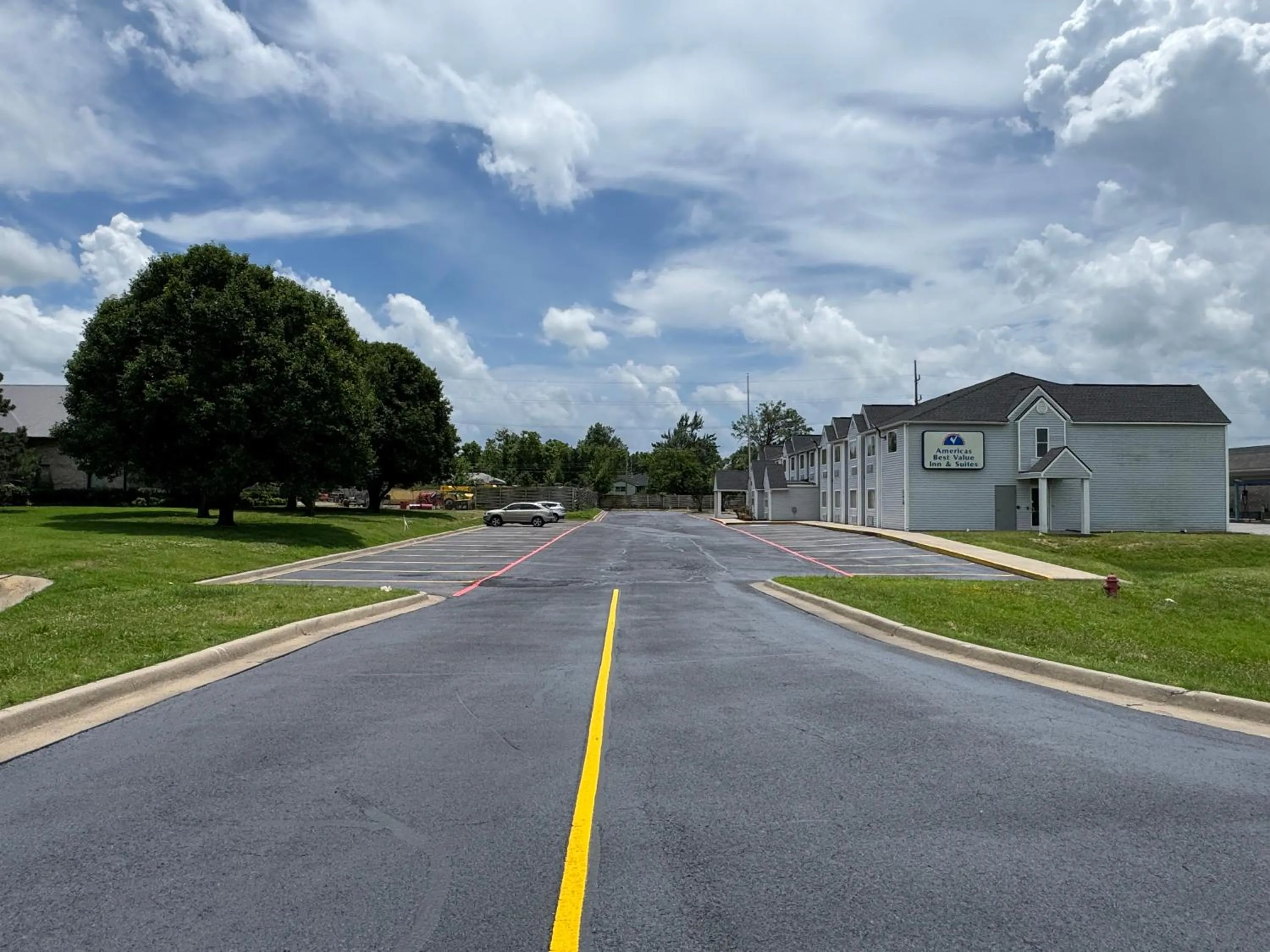 Property building in Americas Best Value Inn and Suites Ada