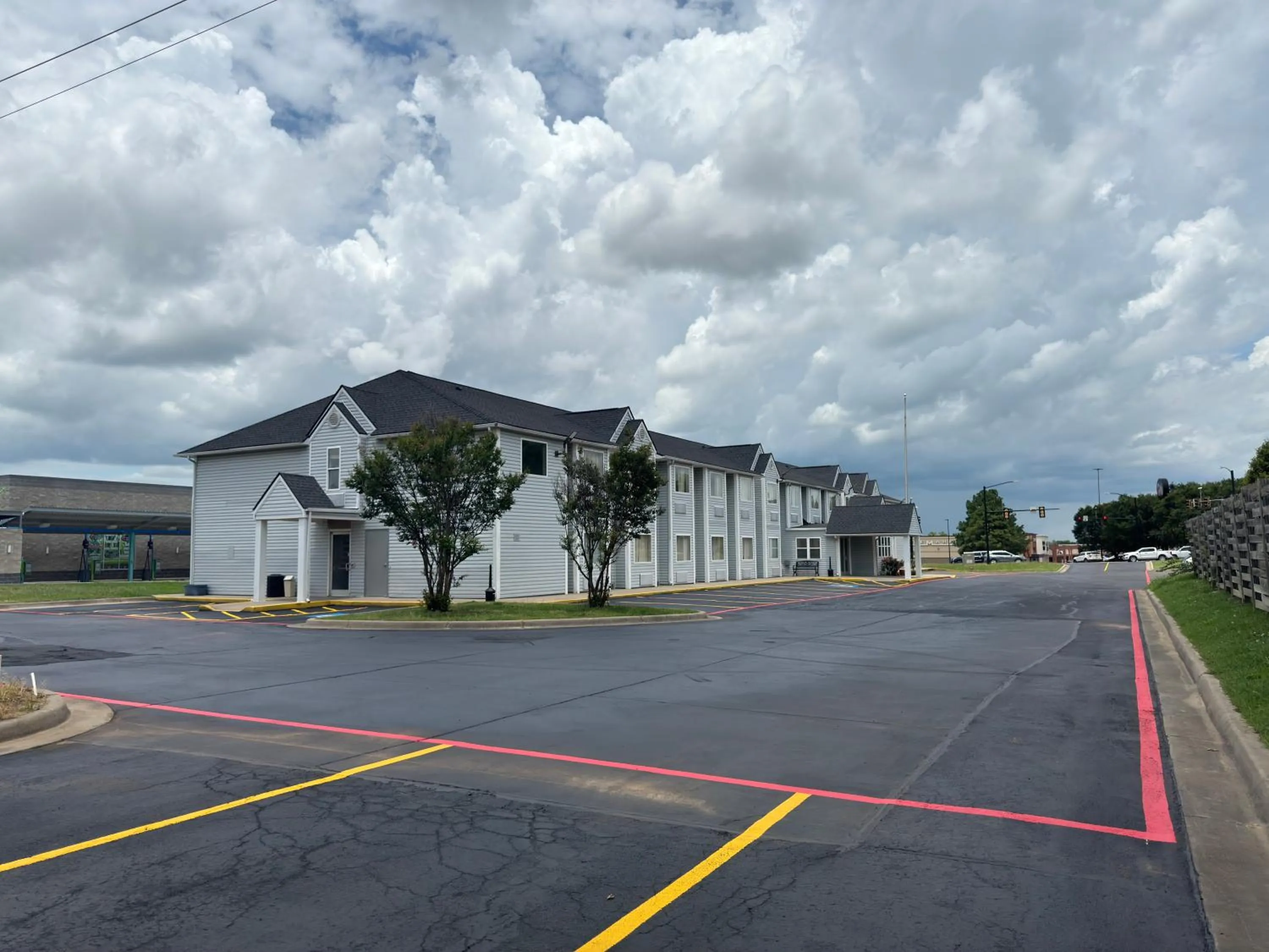 Property building in Americas Best Value Inn and Suites Ada