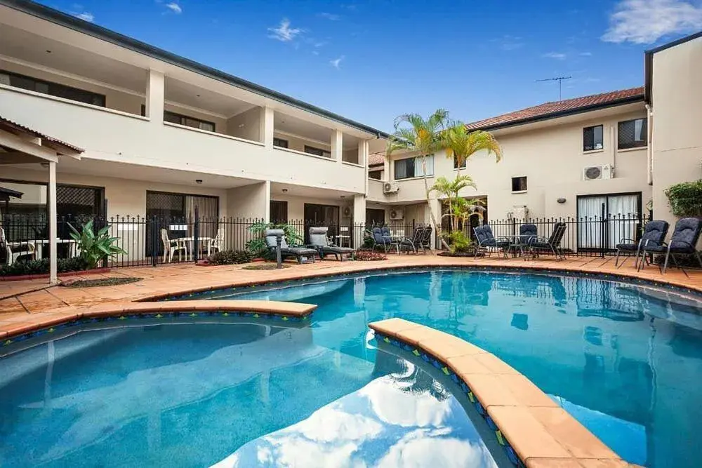 Swimming pool in Quest Ascot Swimming pool in Quest Ascot