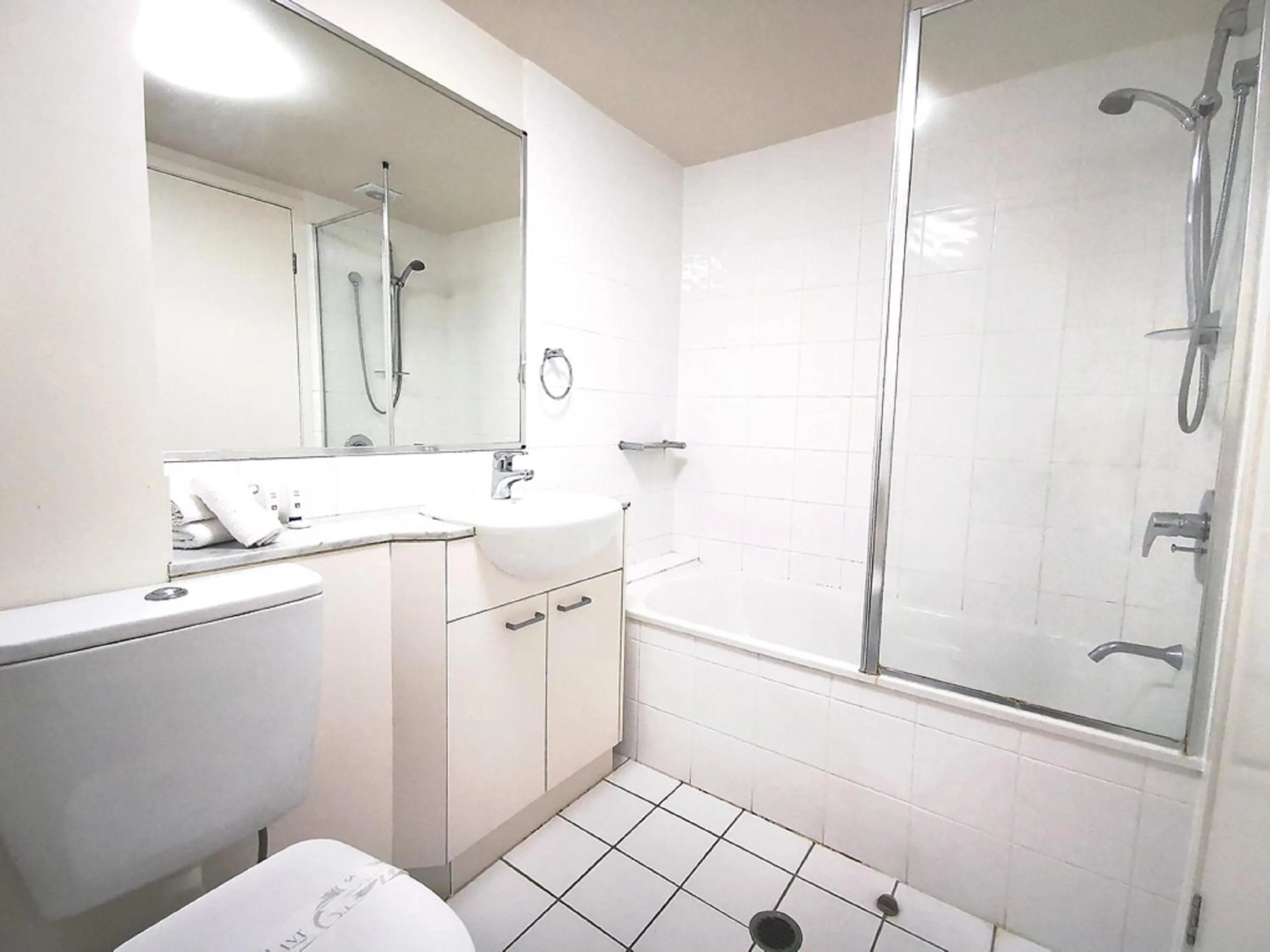 Bathroom in Inn on the Park Apartments