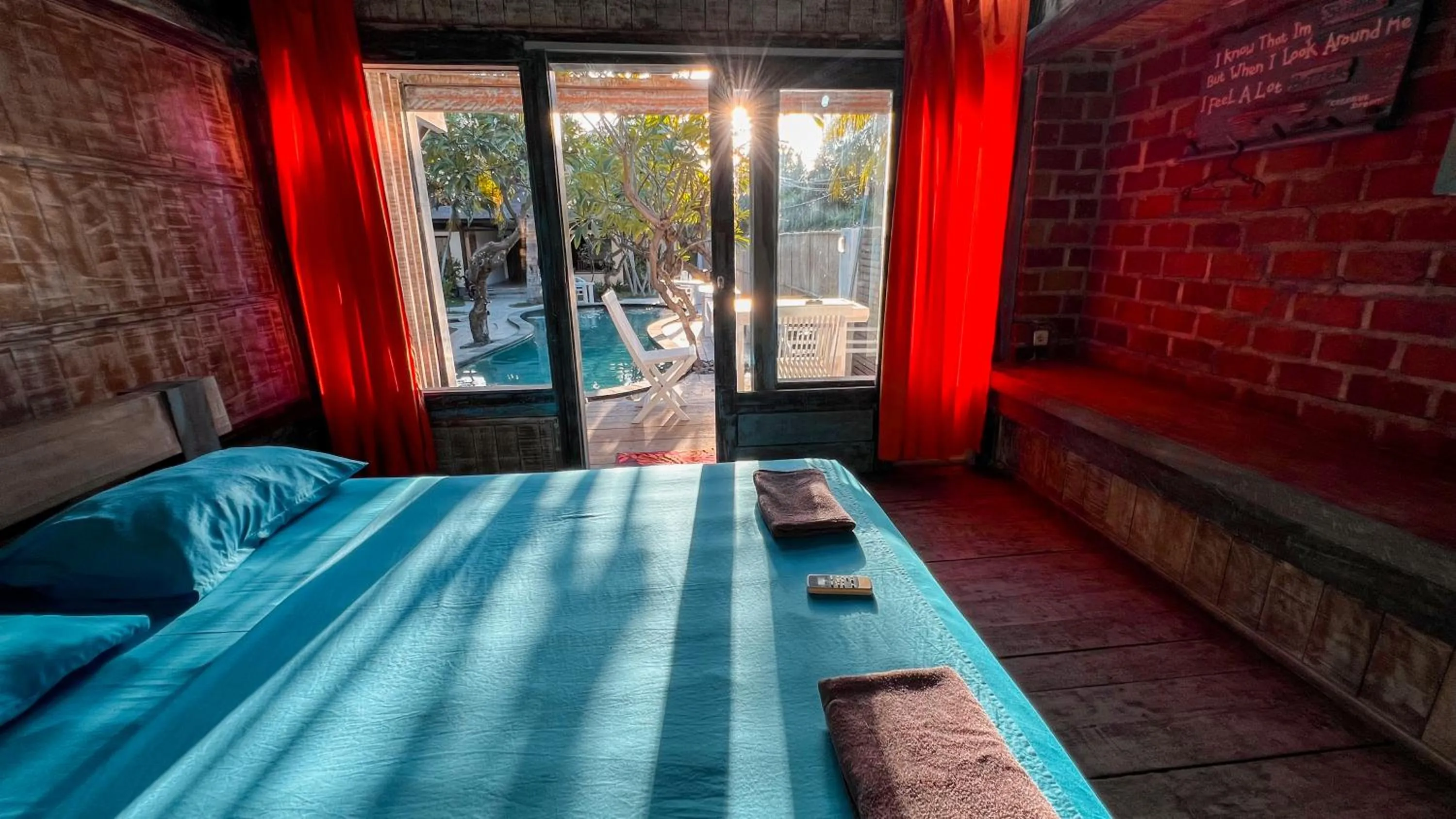 Bedroom, Bed in Coconut Dream