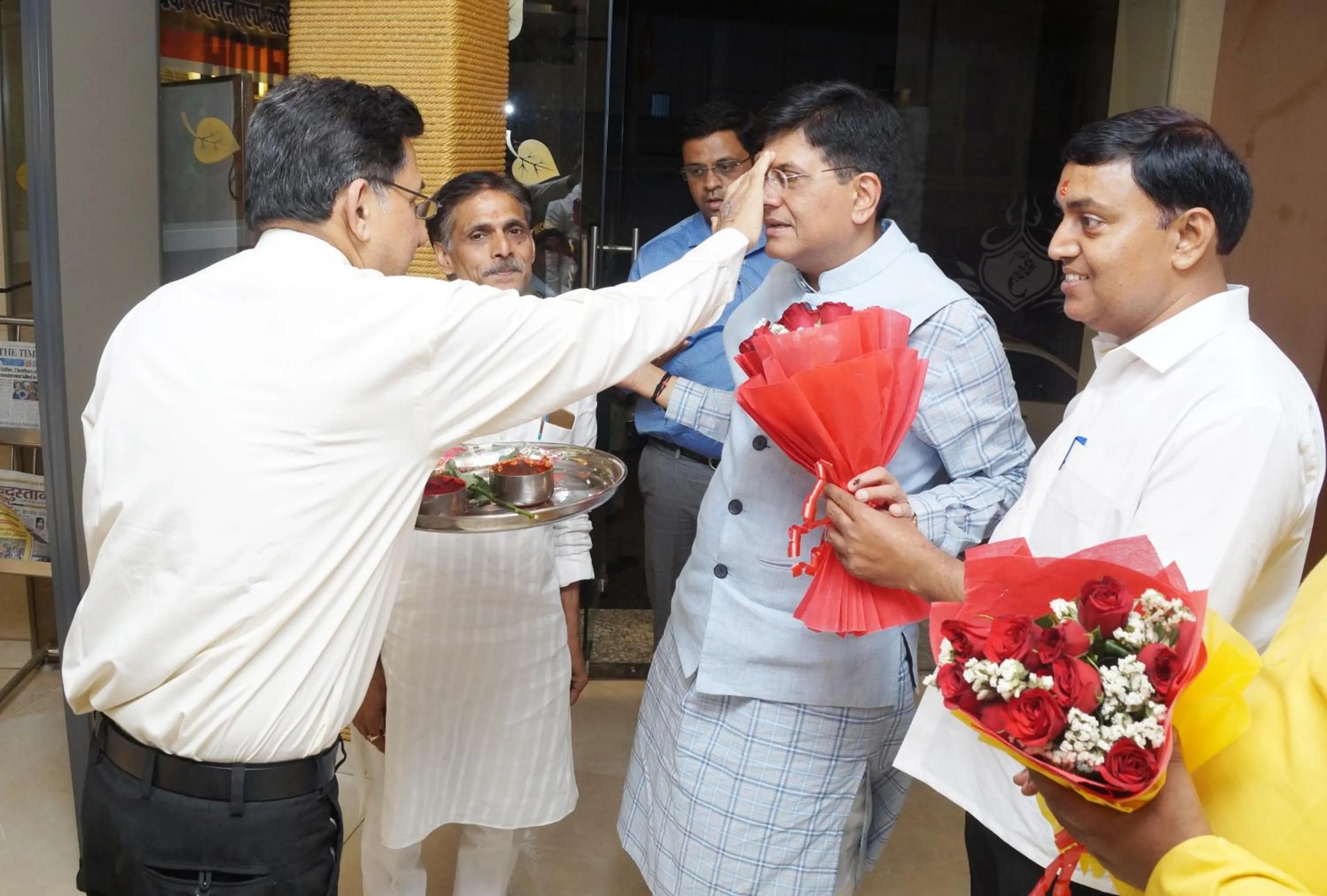 Lobby or reception in HOTEL SHIVOY GRAND