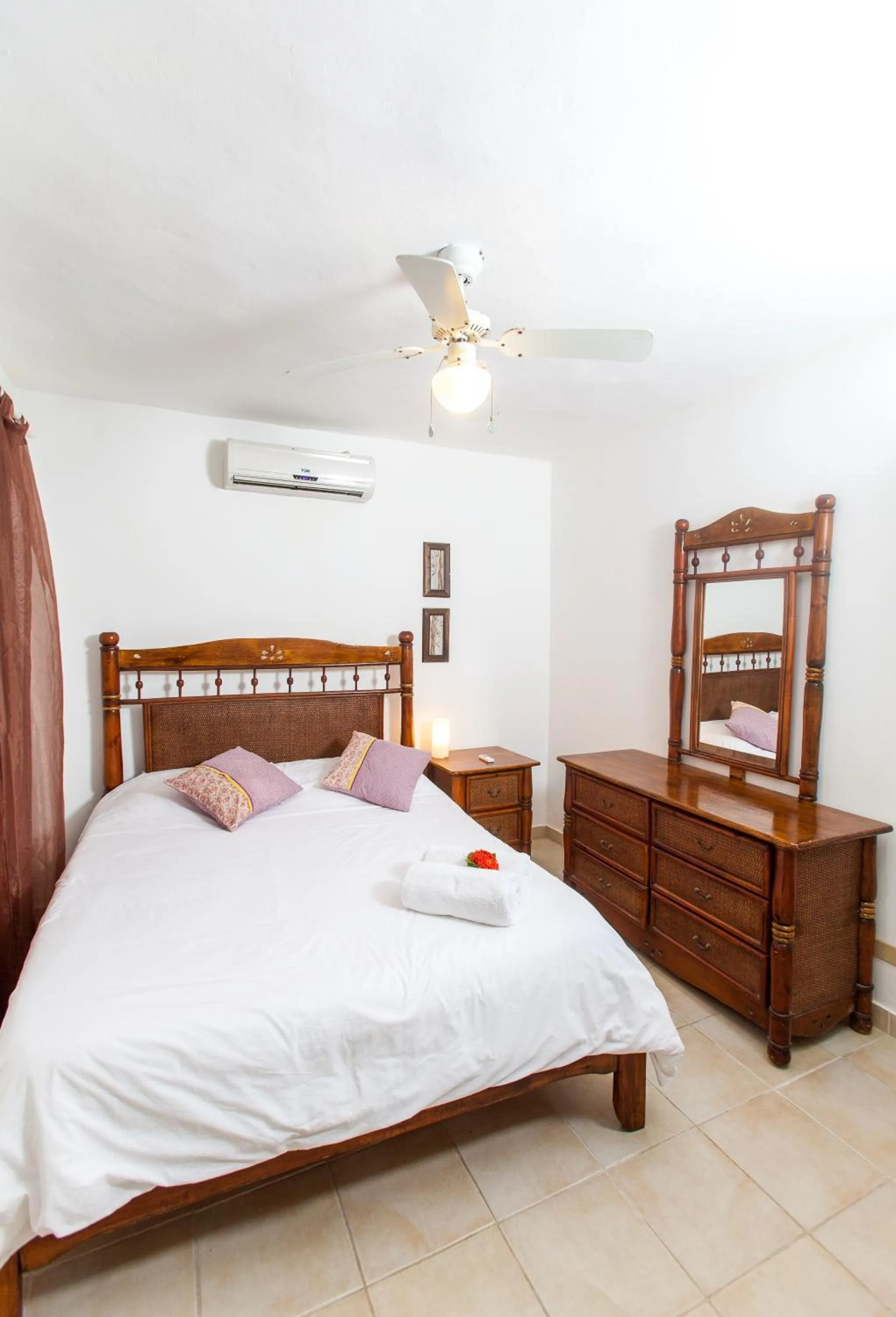 Bed in Villas Chiara Punta Cana