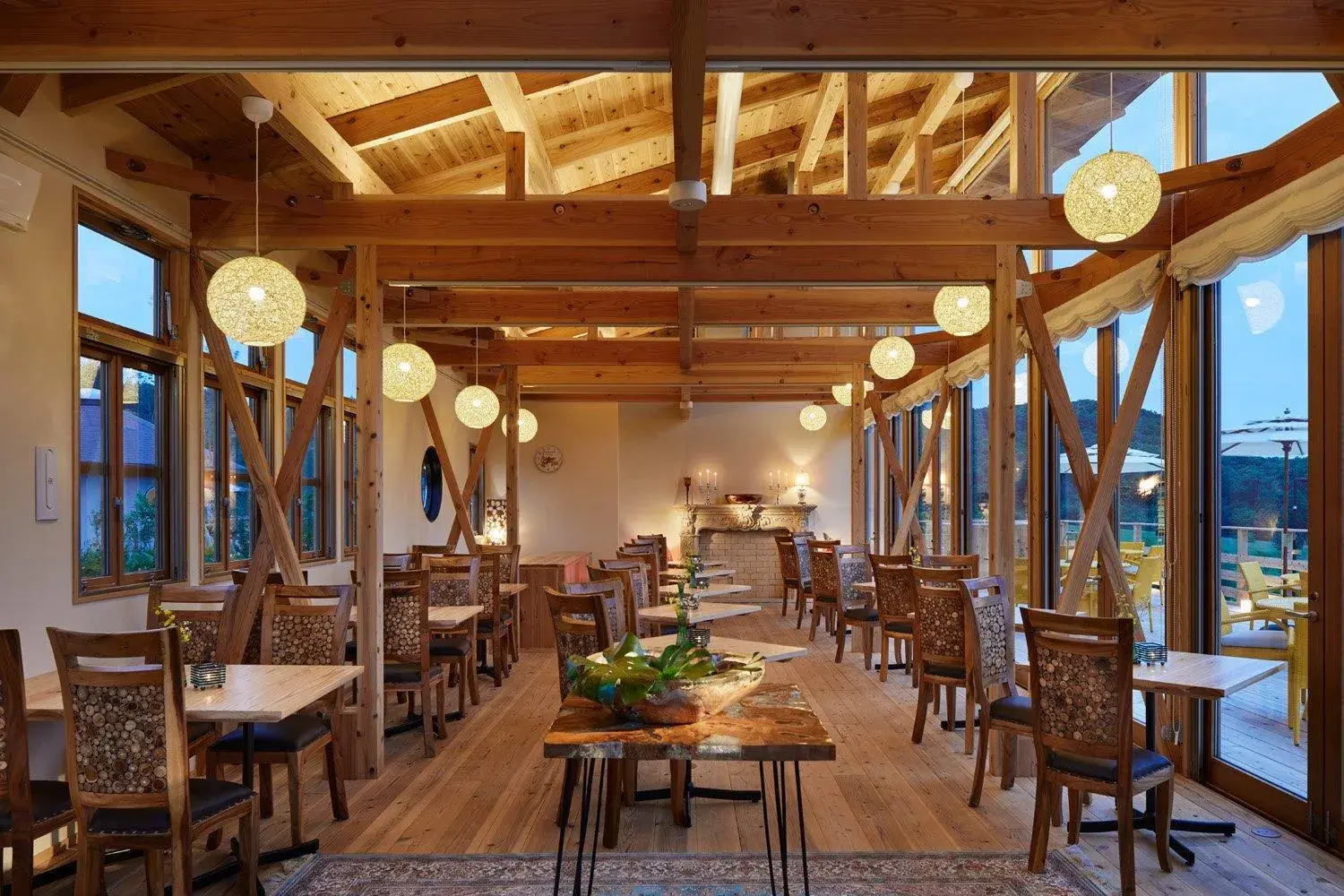 Restaurant/places to eat in GRAND CHARIOT Hokutoshichisei 135° Restaurant/places to eat in GRAND CHARIOT Hokutoshichisei 135°