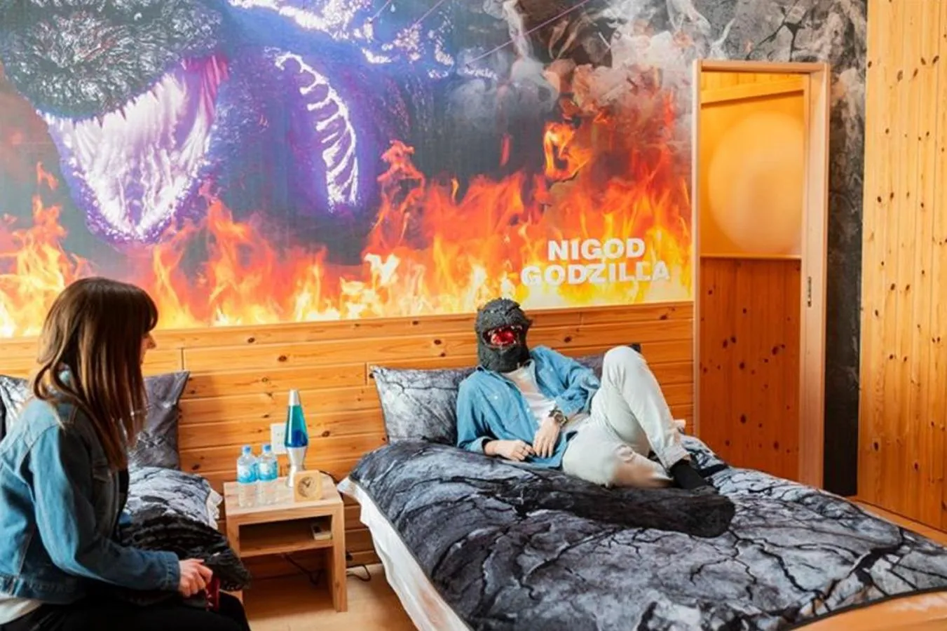 Bed in GRAND CHARIOT Hokutoshichisei 135°