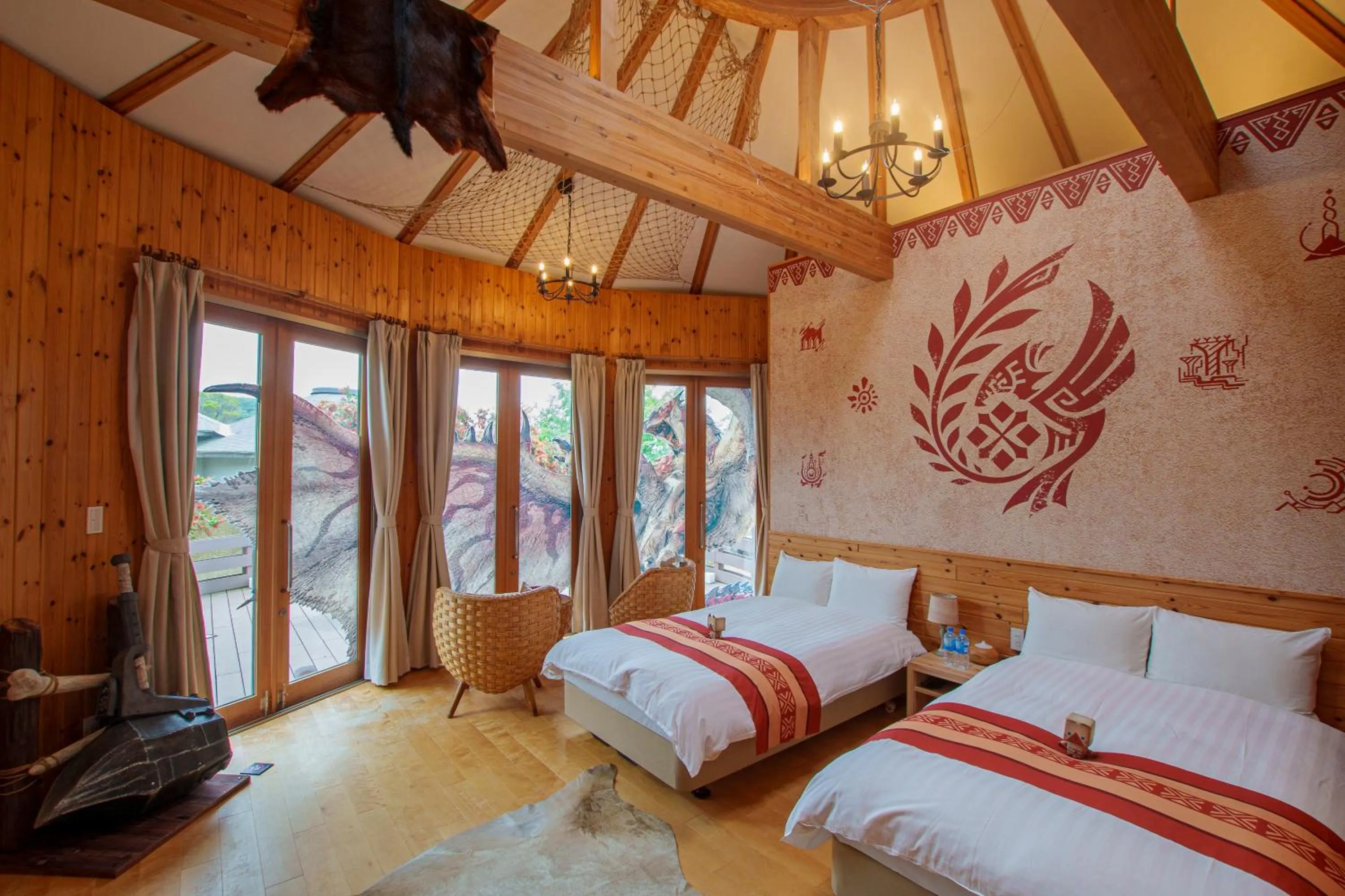 Bed in GRAND CHARIOT Hokutoshichisei 135°