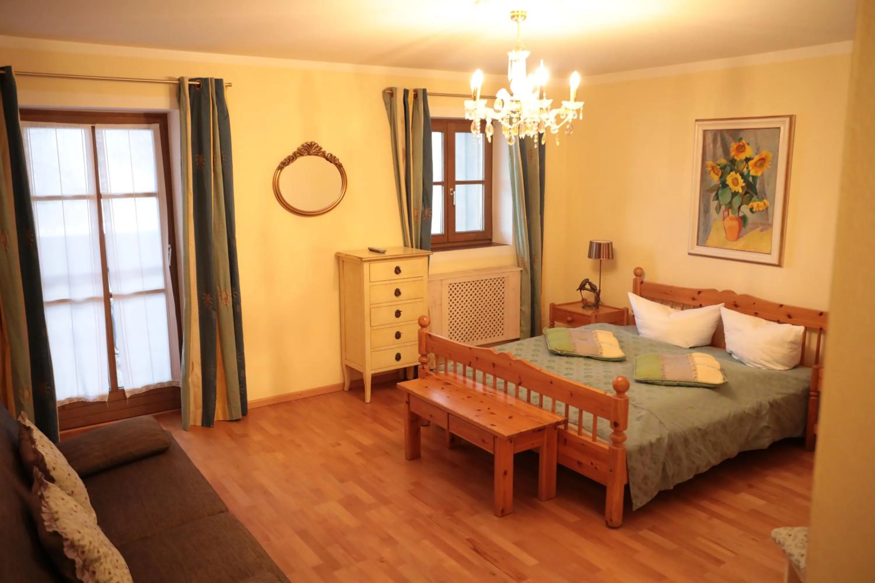 Double Room with Balcony - single occupancy in Seewirt Ecking