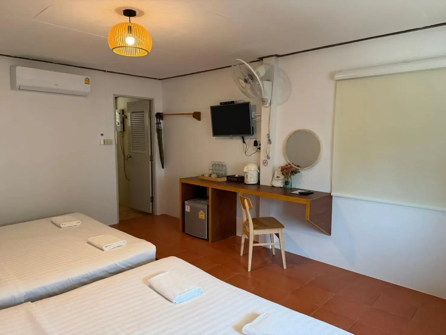 Economy Quadruple Room in Baan Pun Sook Resort Economy Quadruple Room in Baan Pun Sook Resort