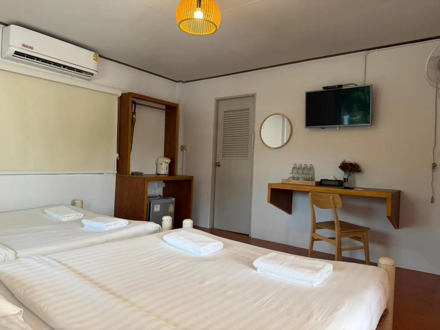 Bedroom, Bed in Baan Pun Sook Resort