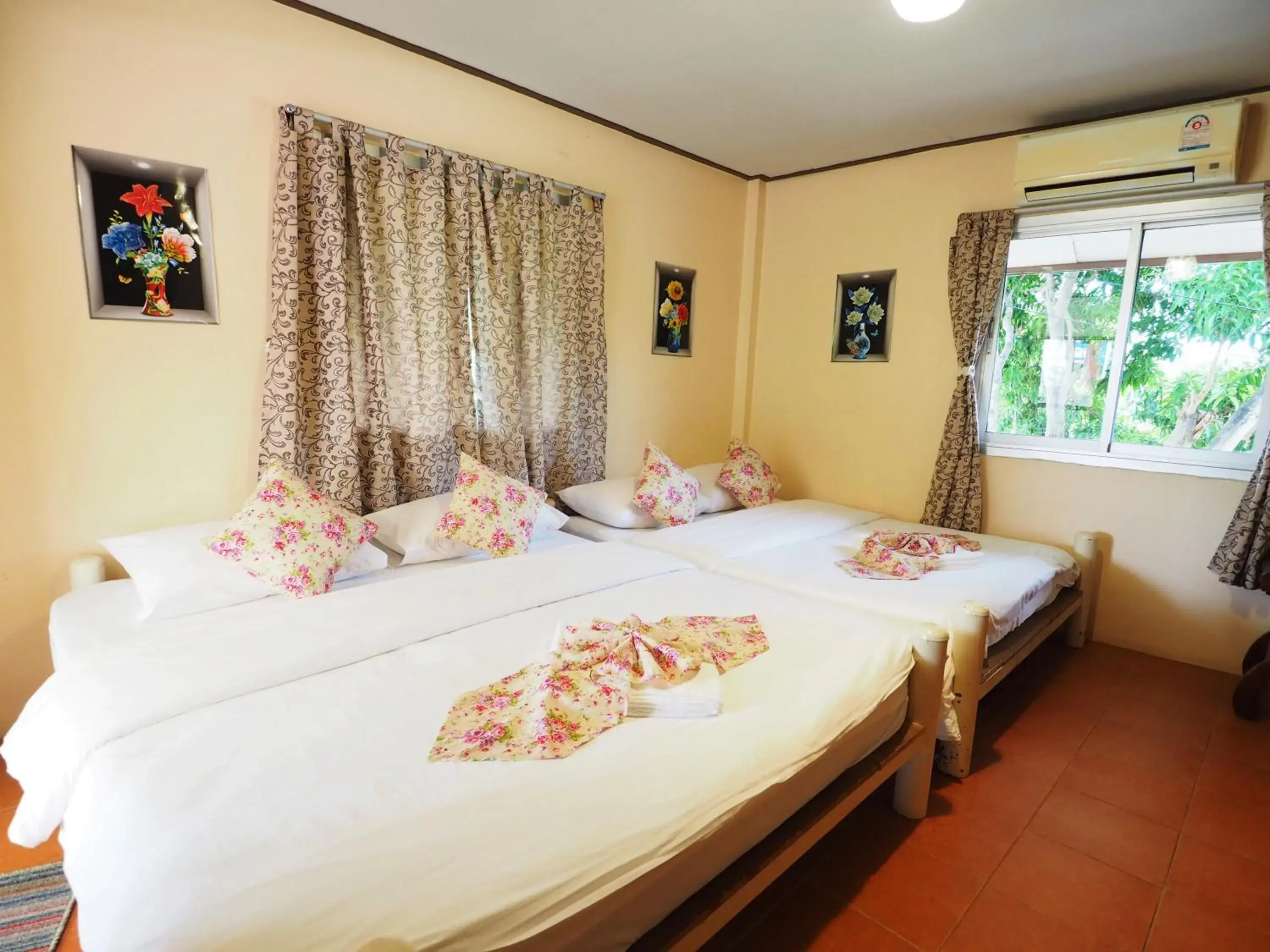 Bedroom, Bed in Baan Pun Sook Resort Bedroom, Bed in Baan Pun Sook Resort