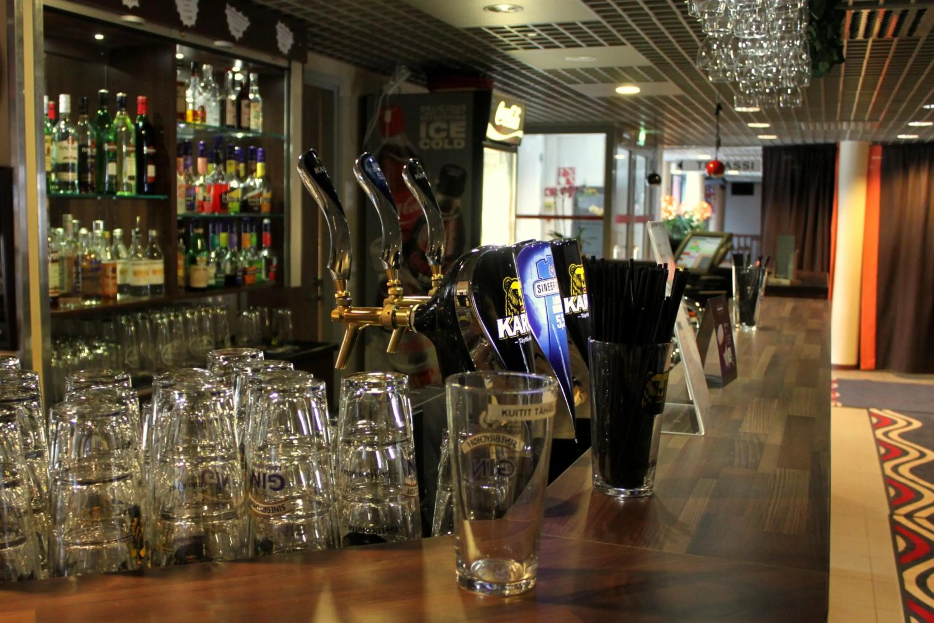 Lounge or bar in Hotel Alvariini