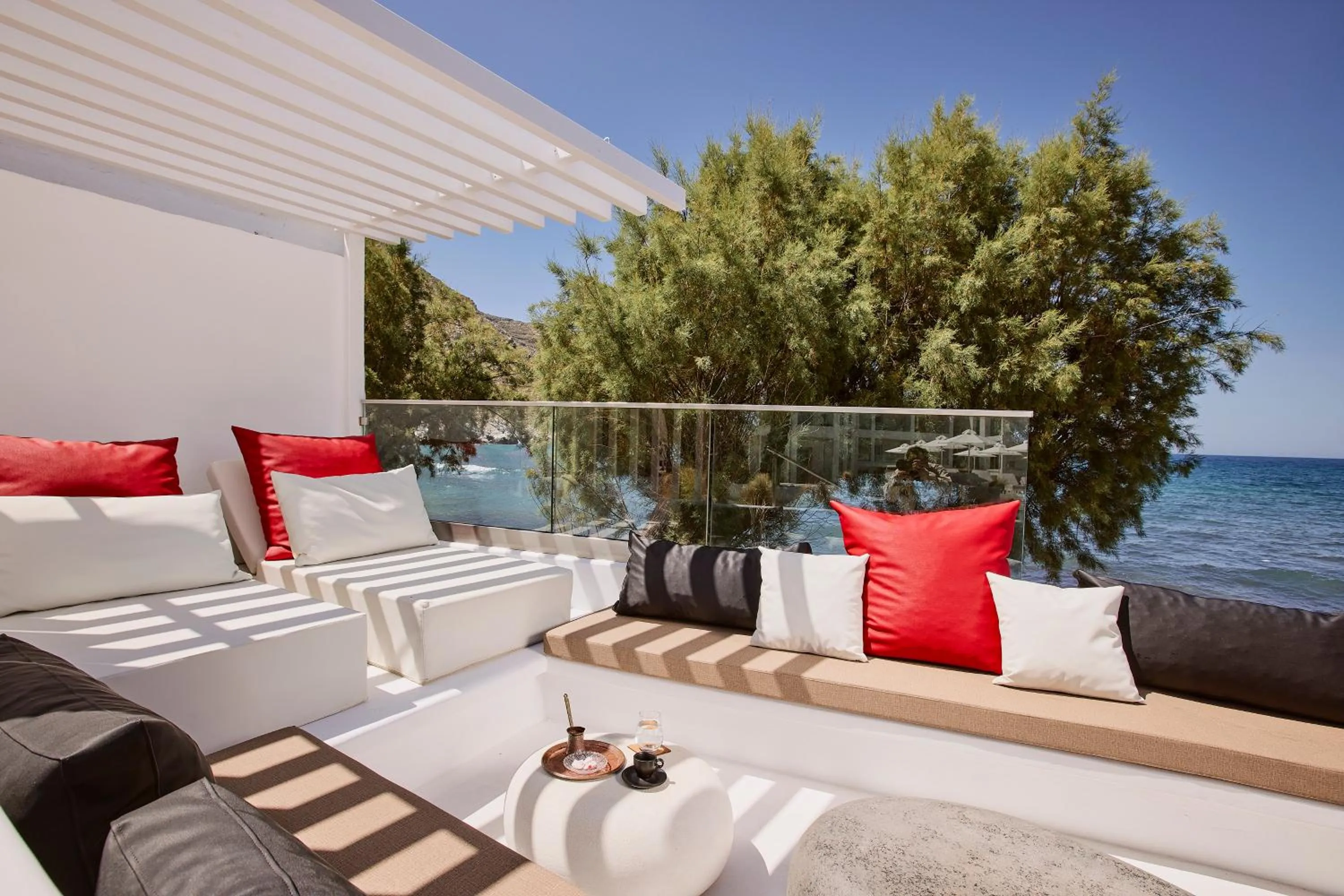 Lounge or bar in Kantouni Beach Boutique Hotel