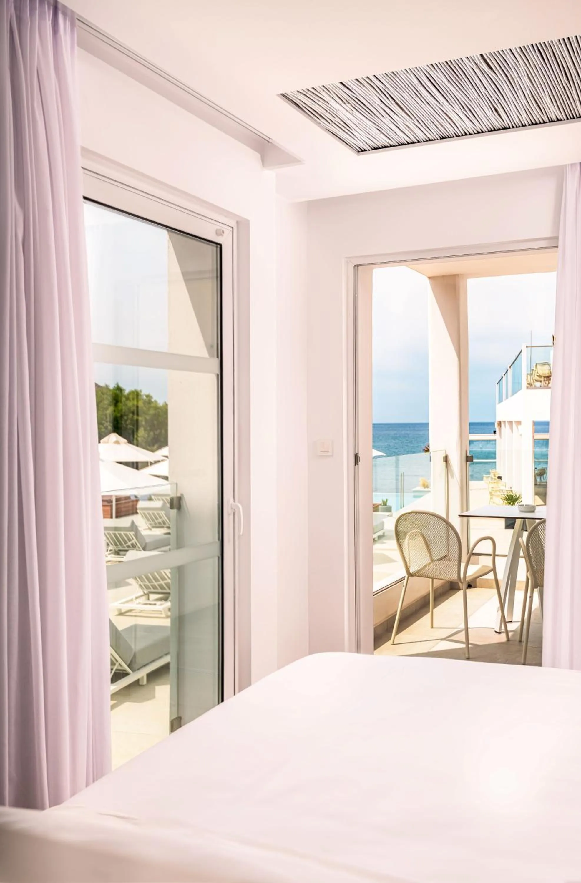 View (from property/room), Bed in Kantouni Beach Boutique Hotel