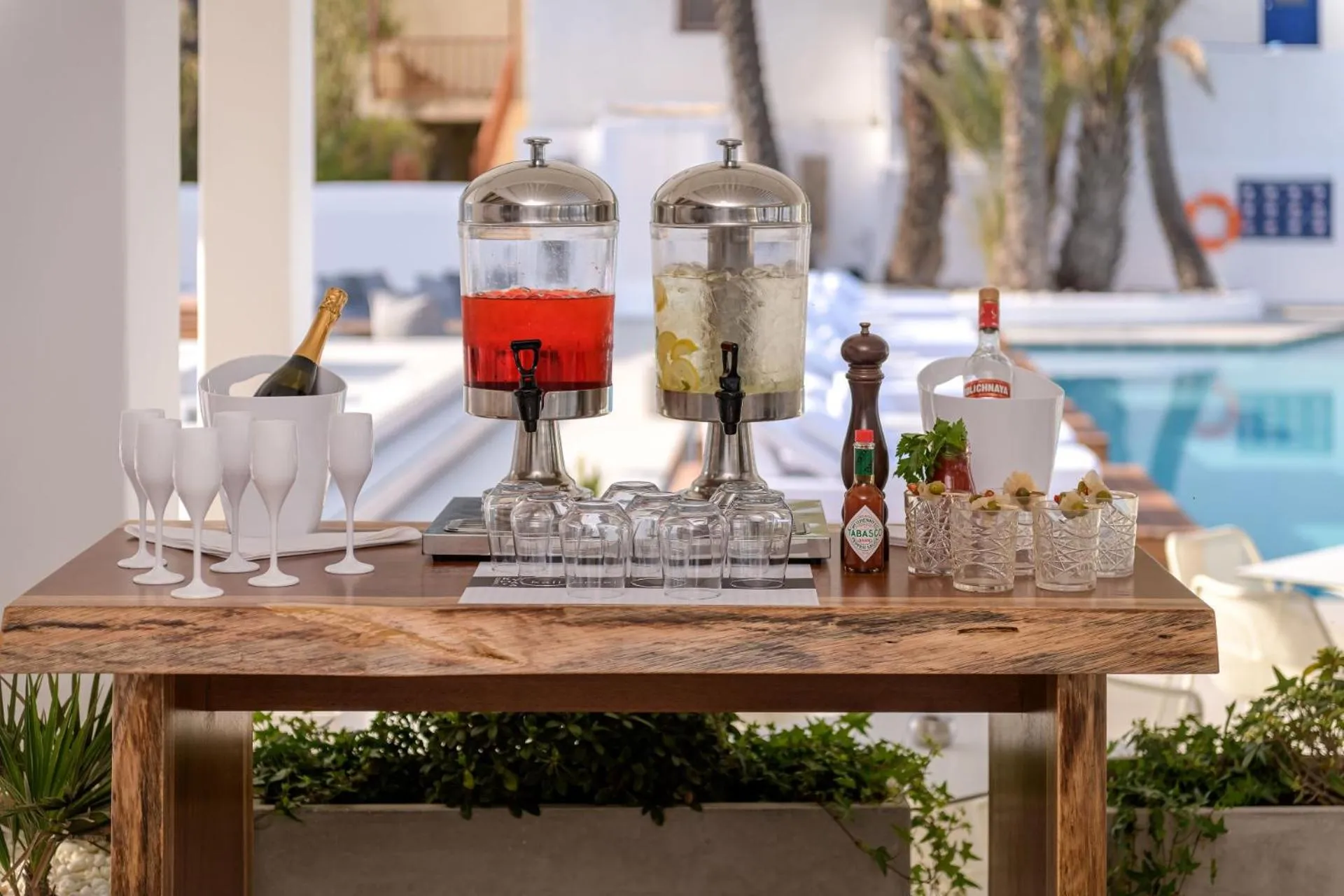 Breakfast in Kantouni Beach Boutique Hotel