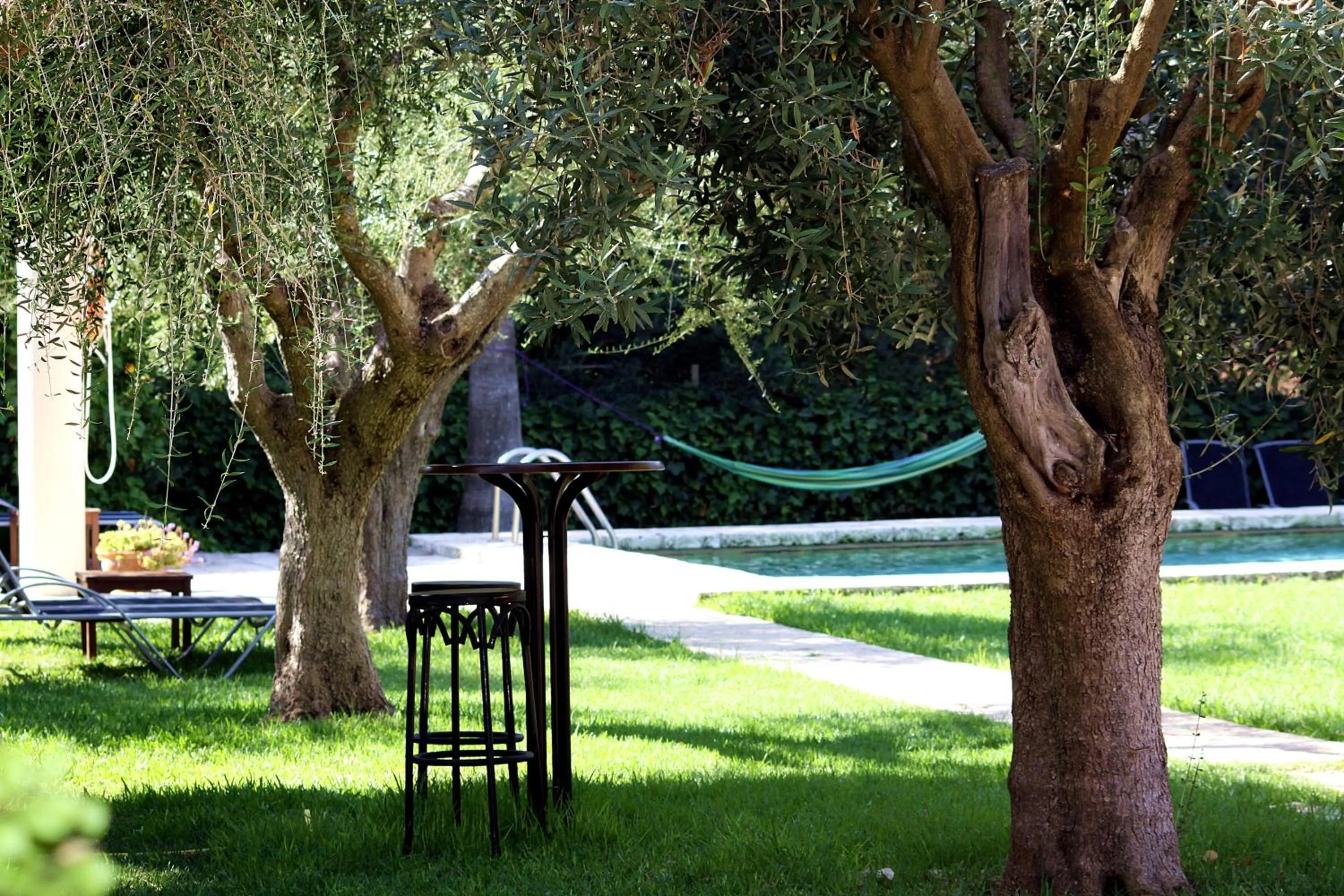 Swimming pool in Petit Hotel Es Figueral