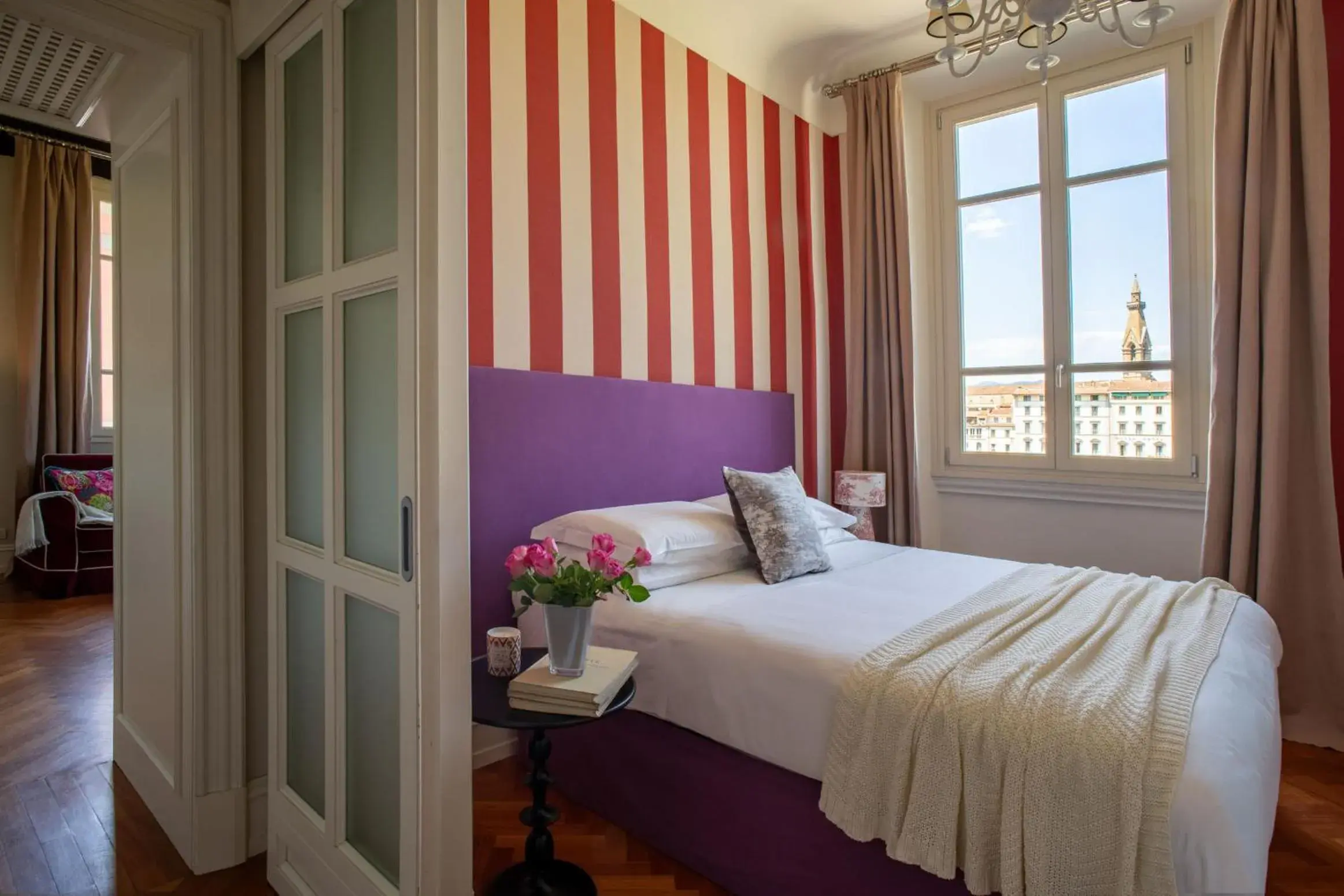 Bedroom, Bed in Serristori Palace Residence Bedroom, Bed in Serristori Palace Residence