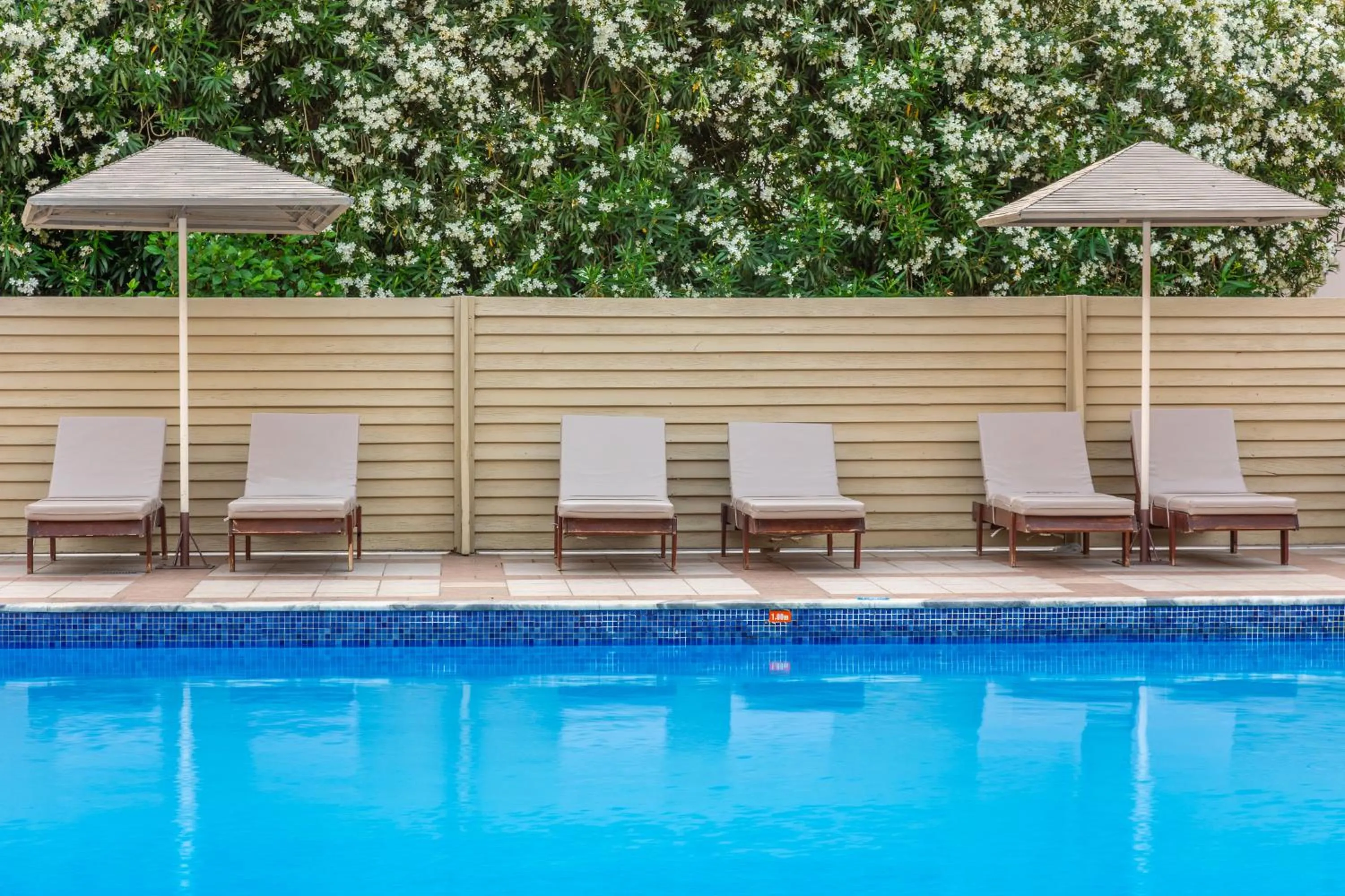 Swimming pool in Marilena Hotel