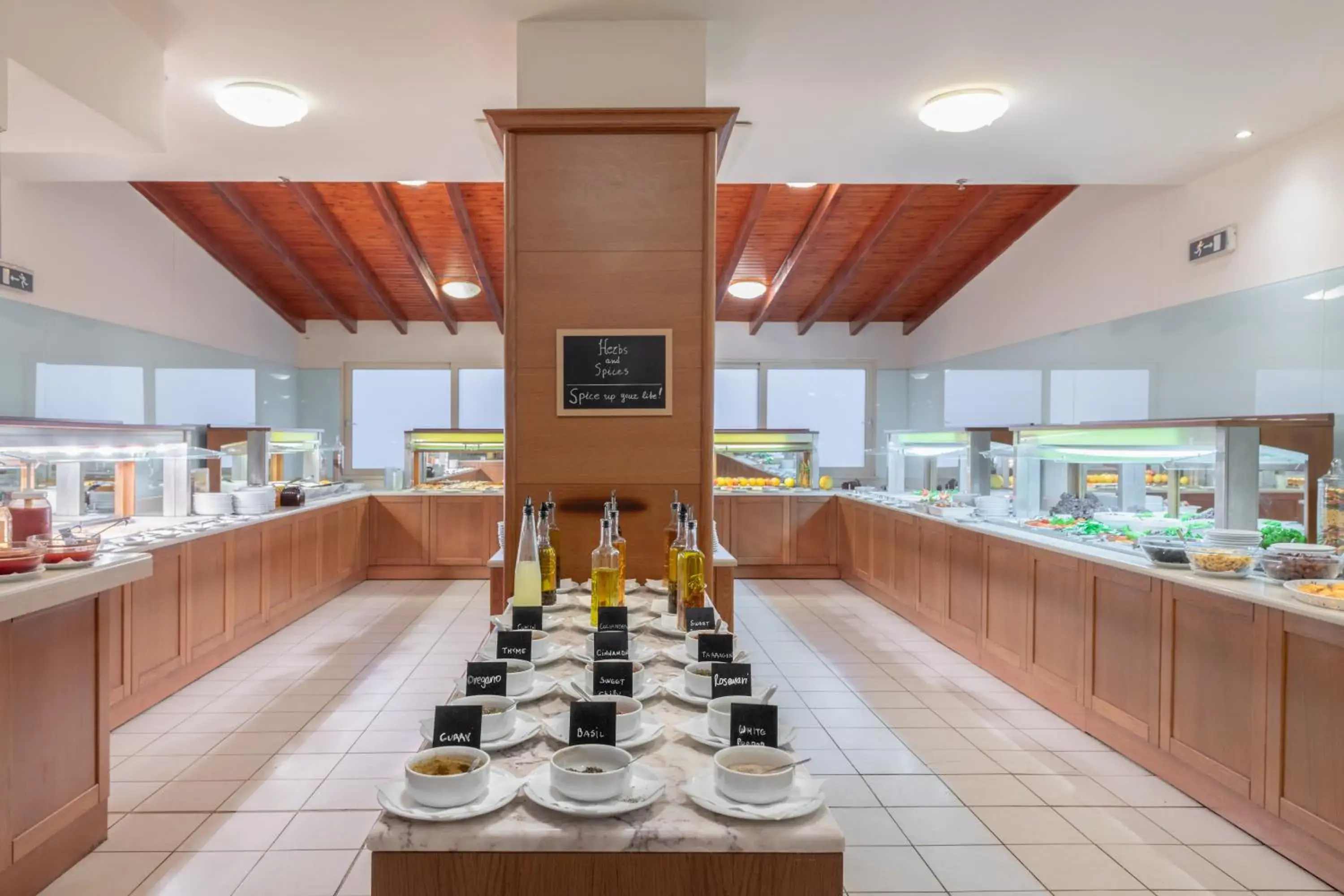 Food in Marilena Hotel Food in Marilena Hotel