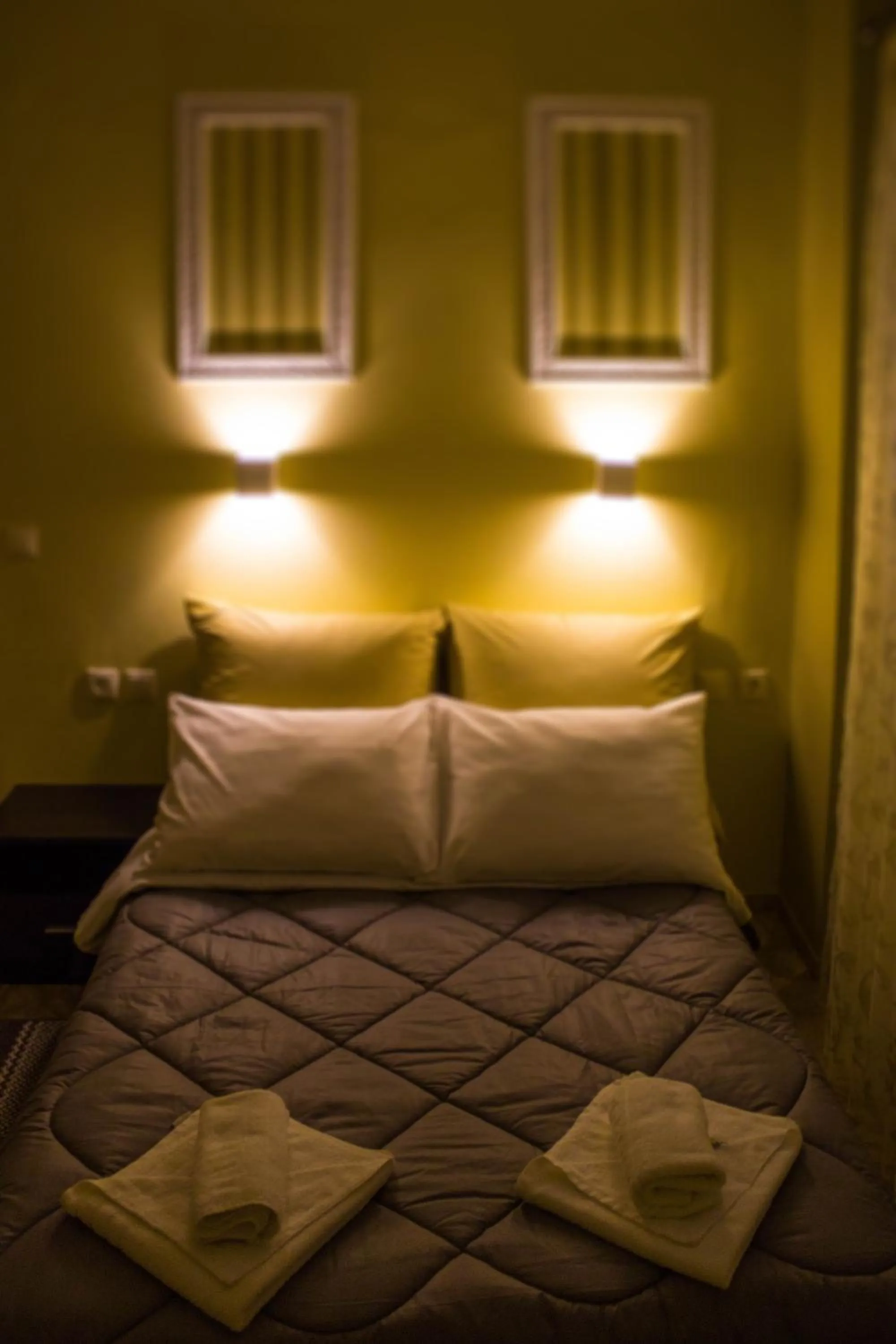 Bed in Bonne Nuit Pension