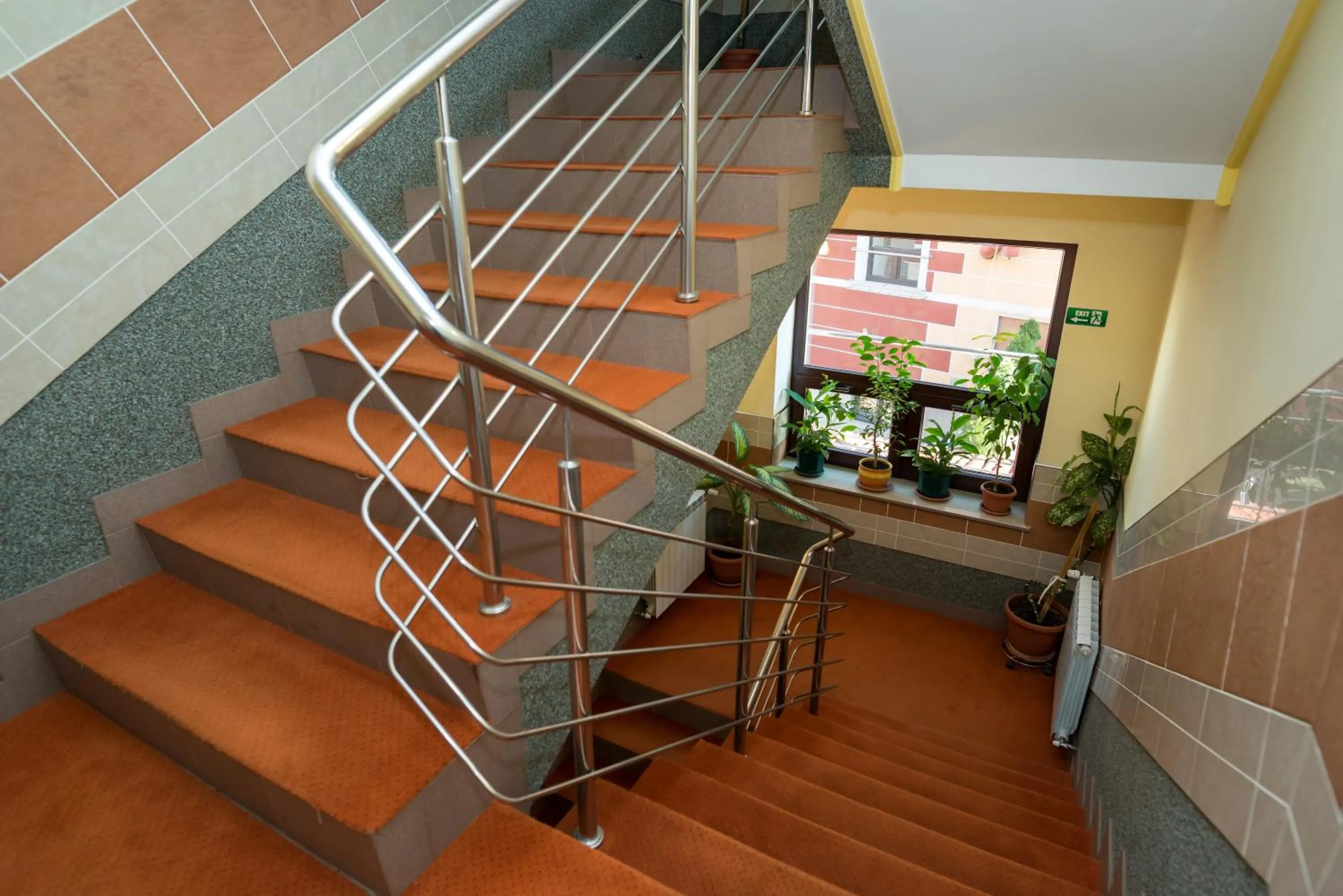 Decorative detail in Pensiunea President