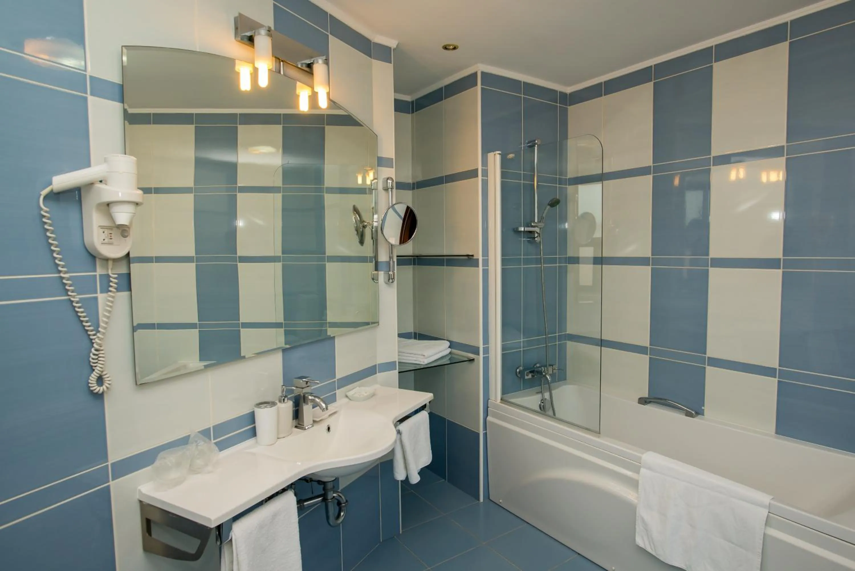 Bathroom in Pensiunea President