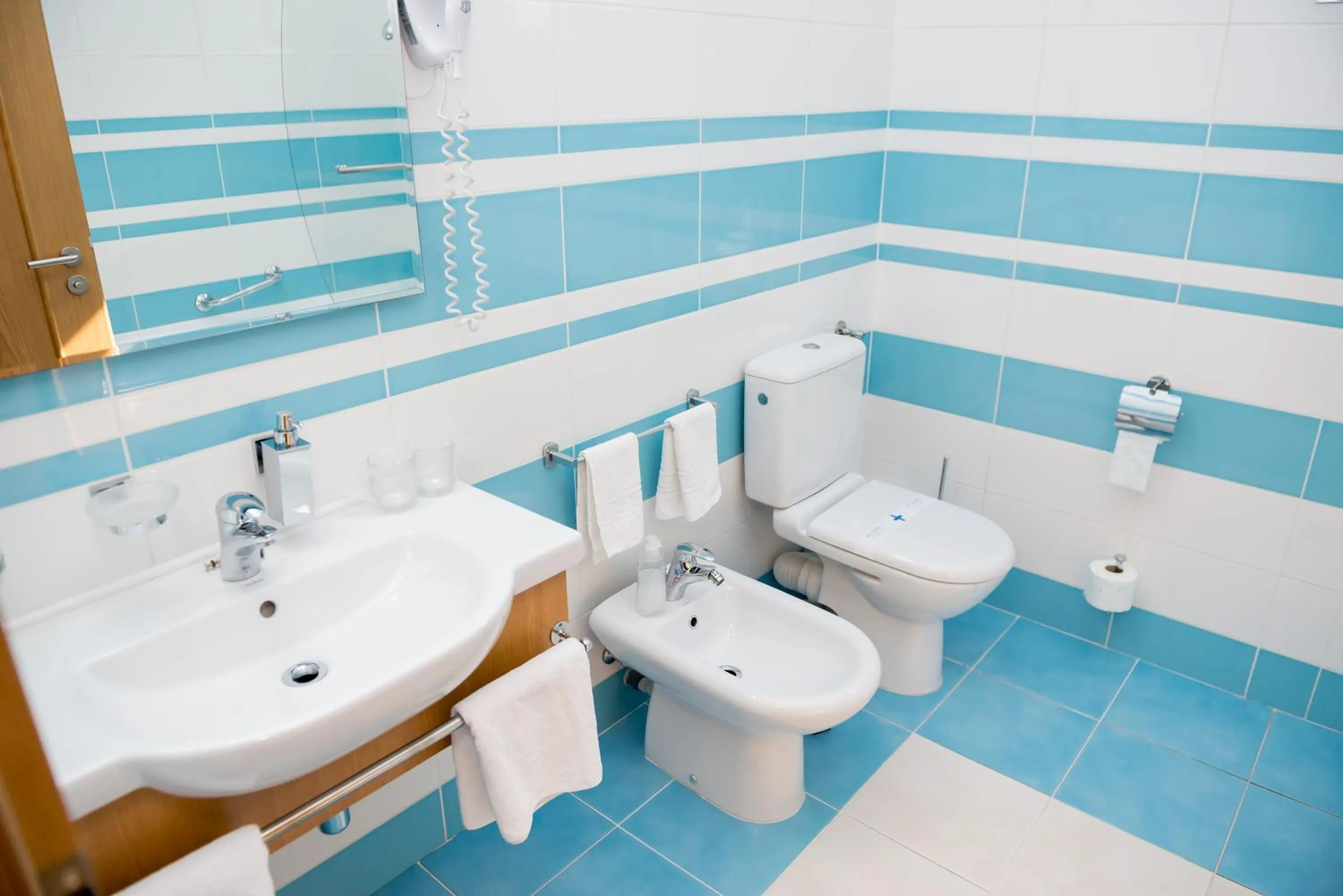 Bathroom in Pensiunea President