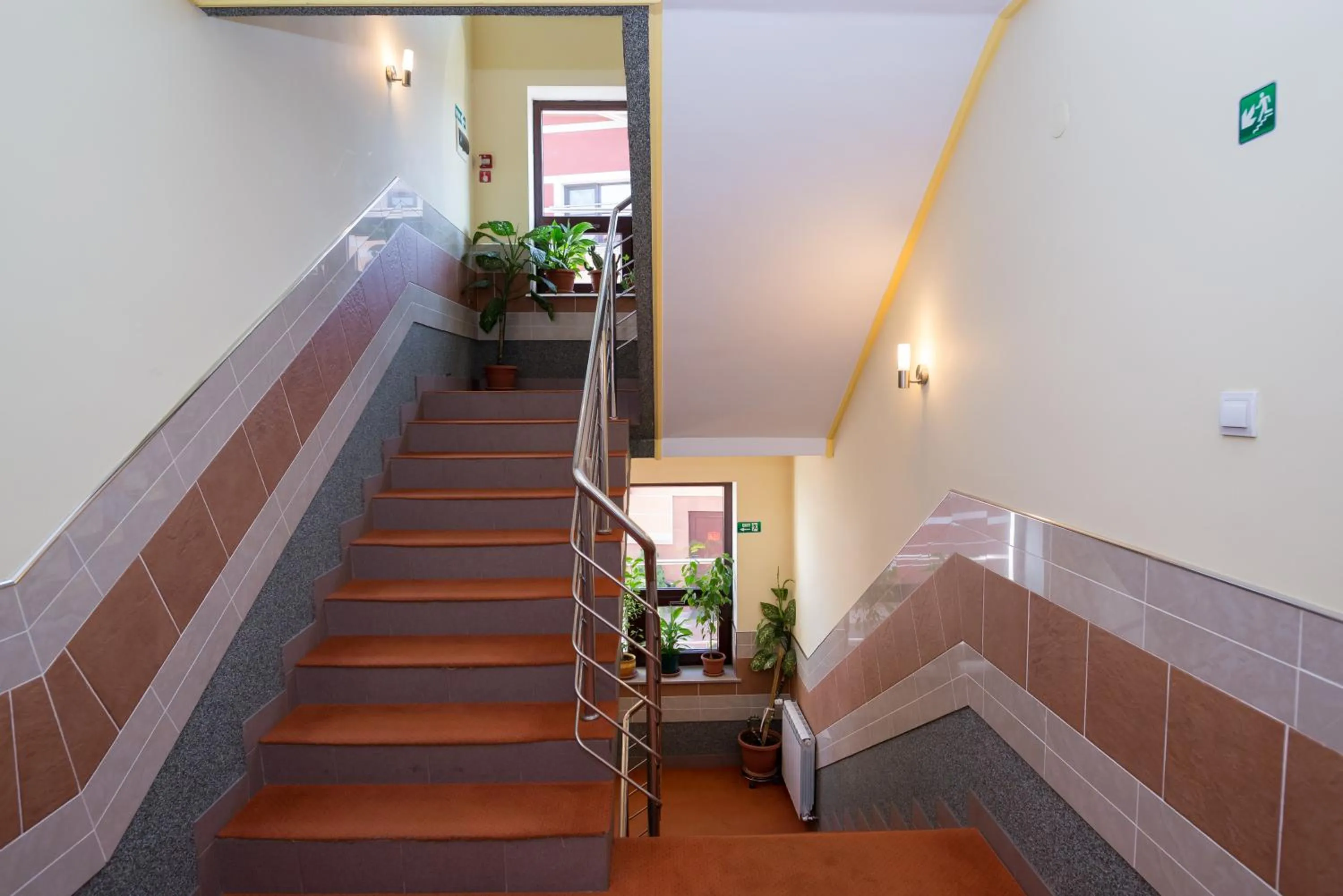 Decorative detail in Pensiunea President