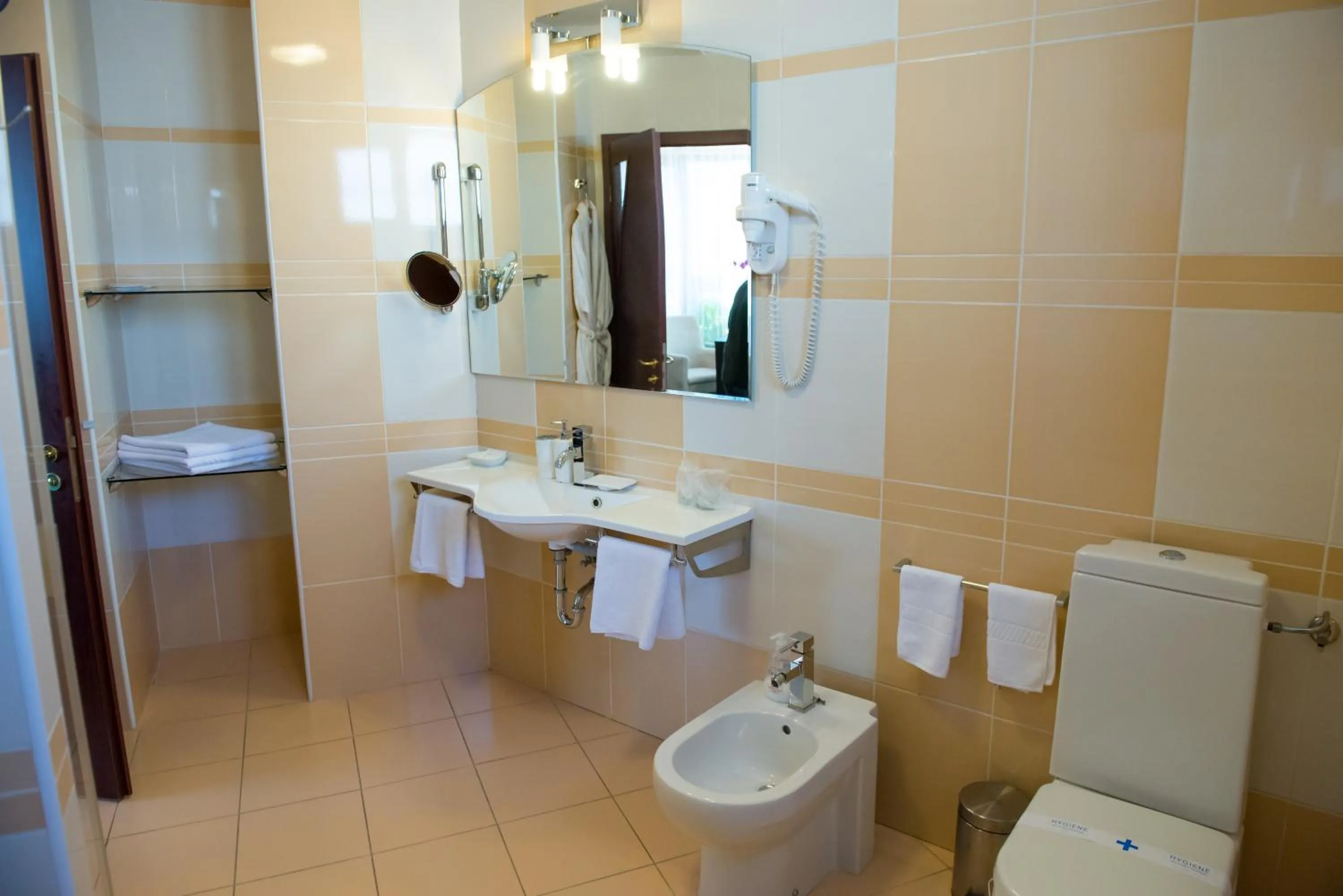 Bathroom in Pensiunea President