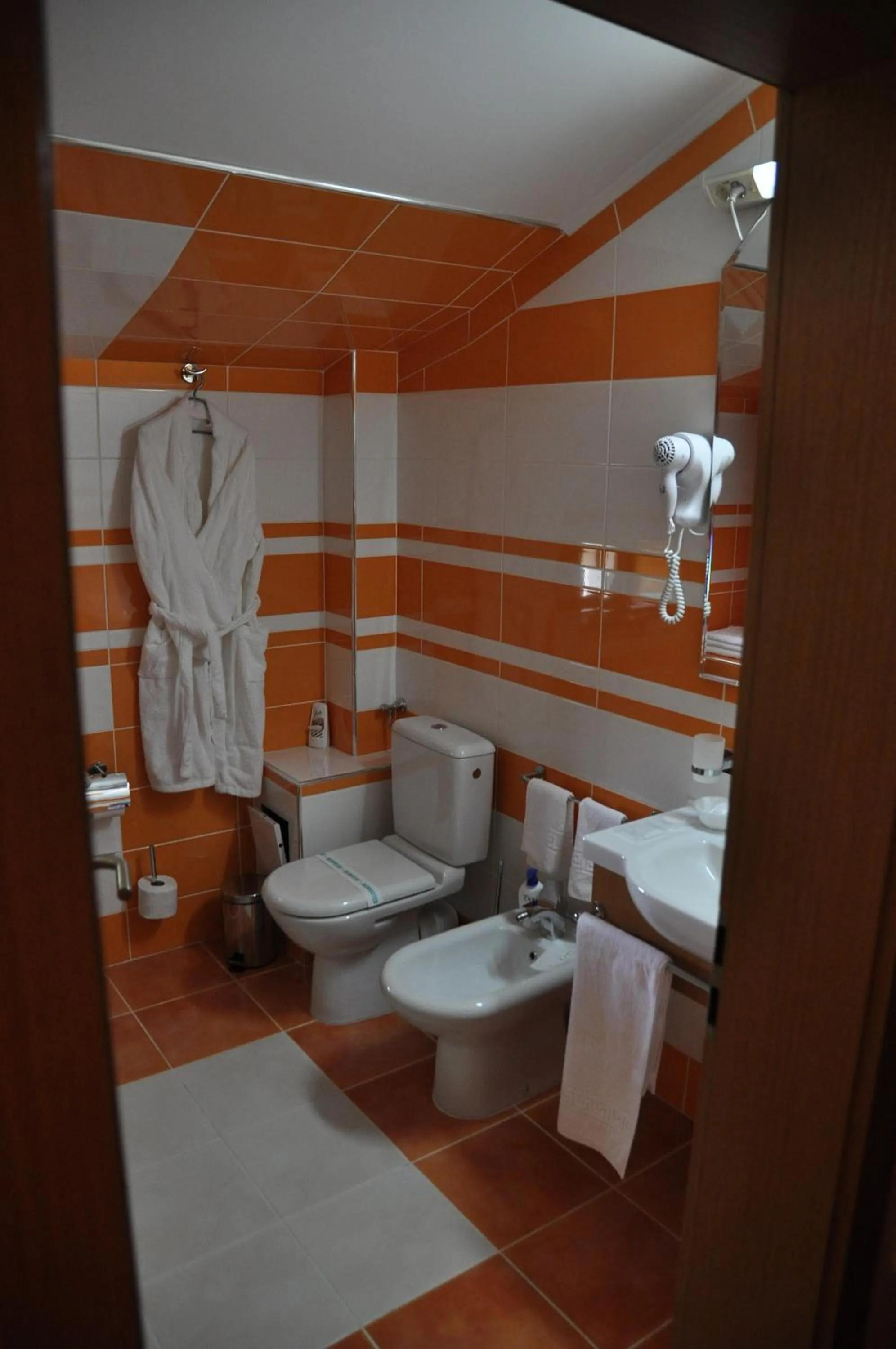 Bathroom in Pensiunea President