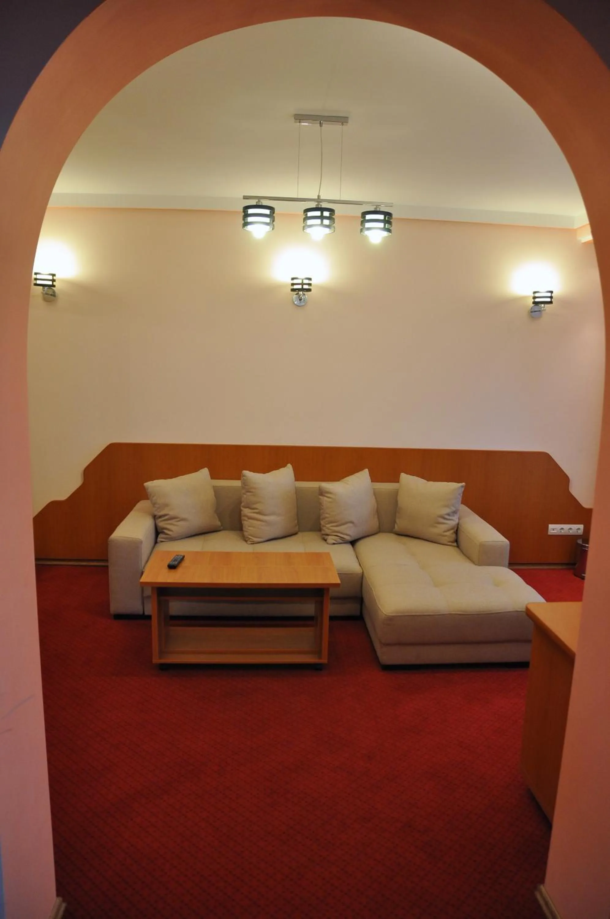 Living room in Pensiunea President