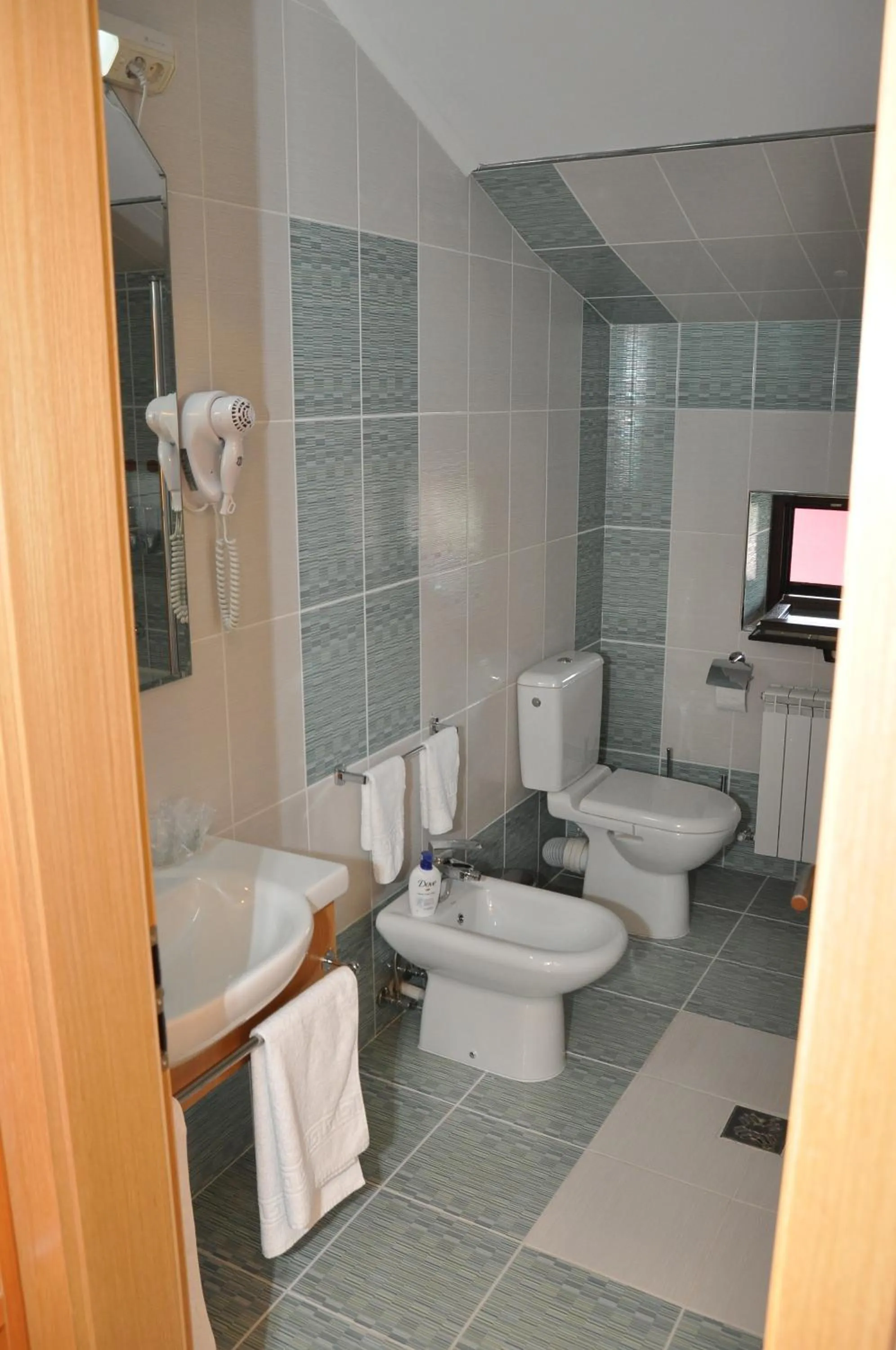 Bathroom in Pensiunea President