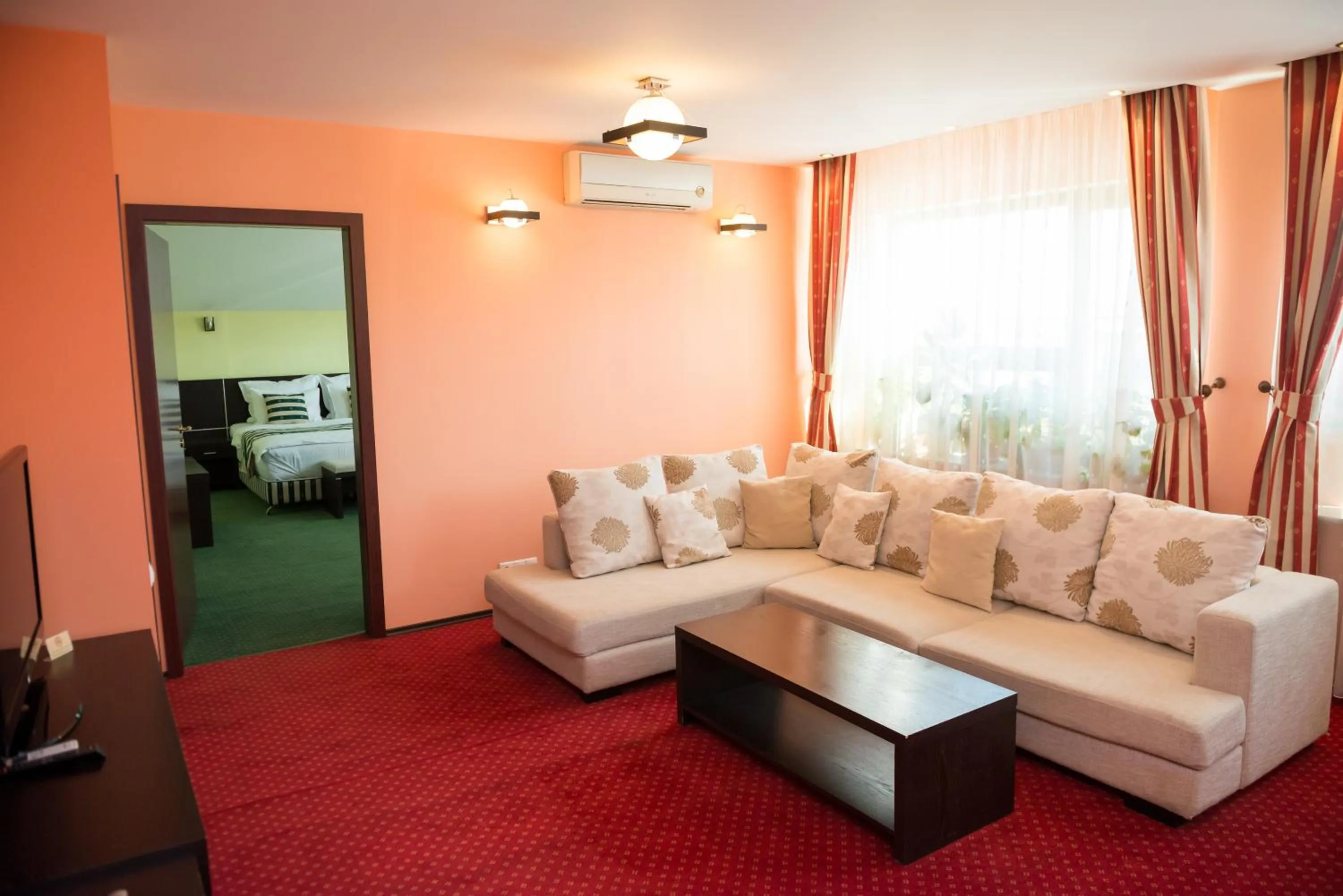 Living room in Pensiunea President