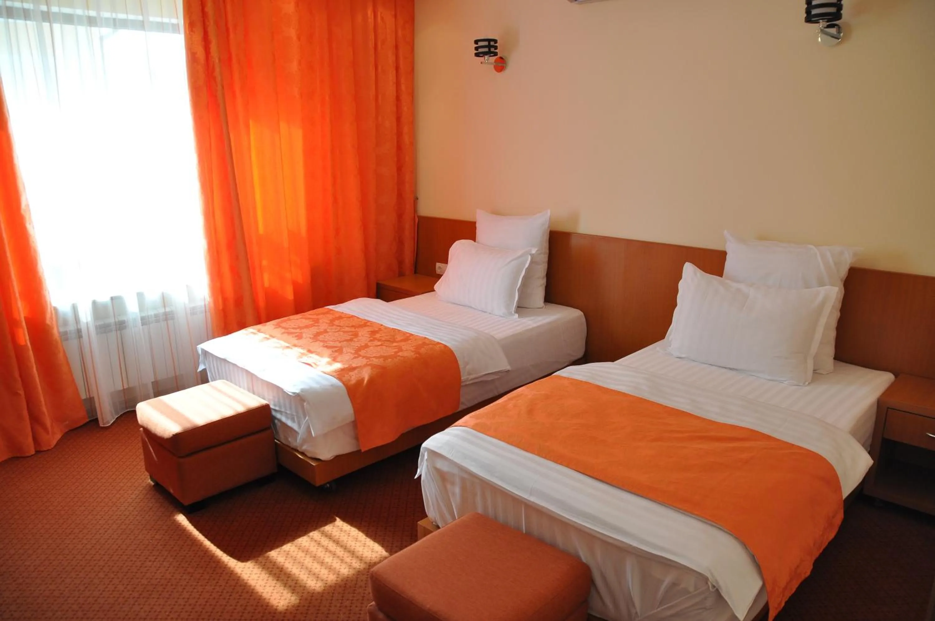 Bed in Pensiunea President