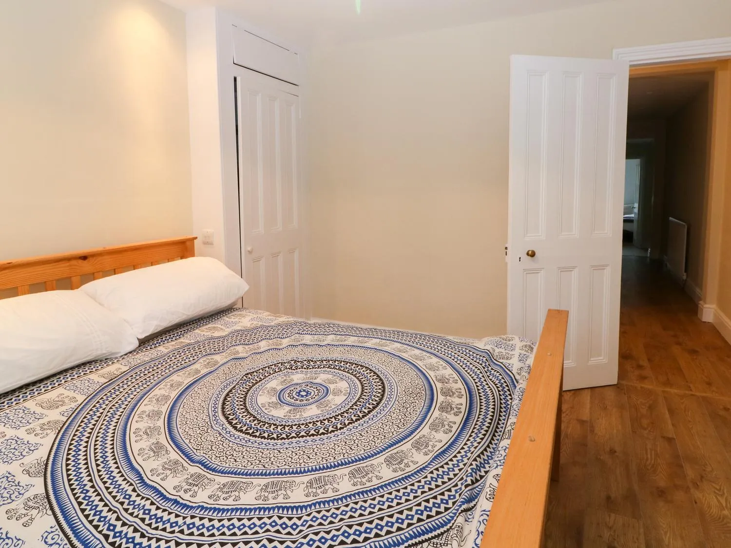 Bed in Newden Cottage