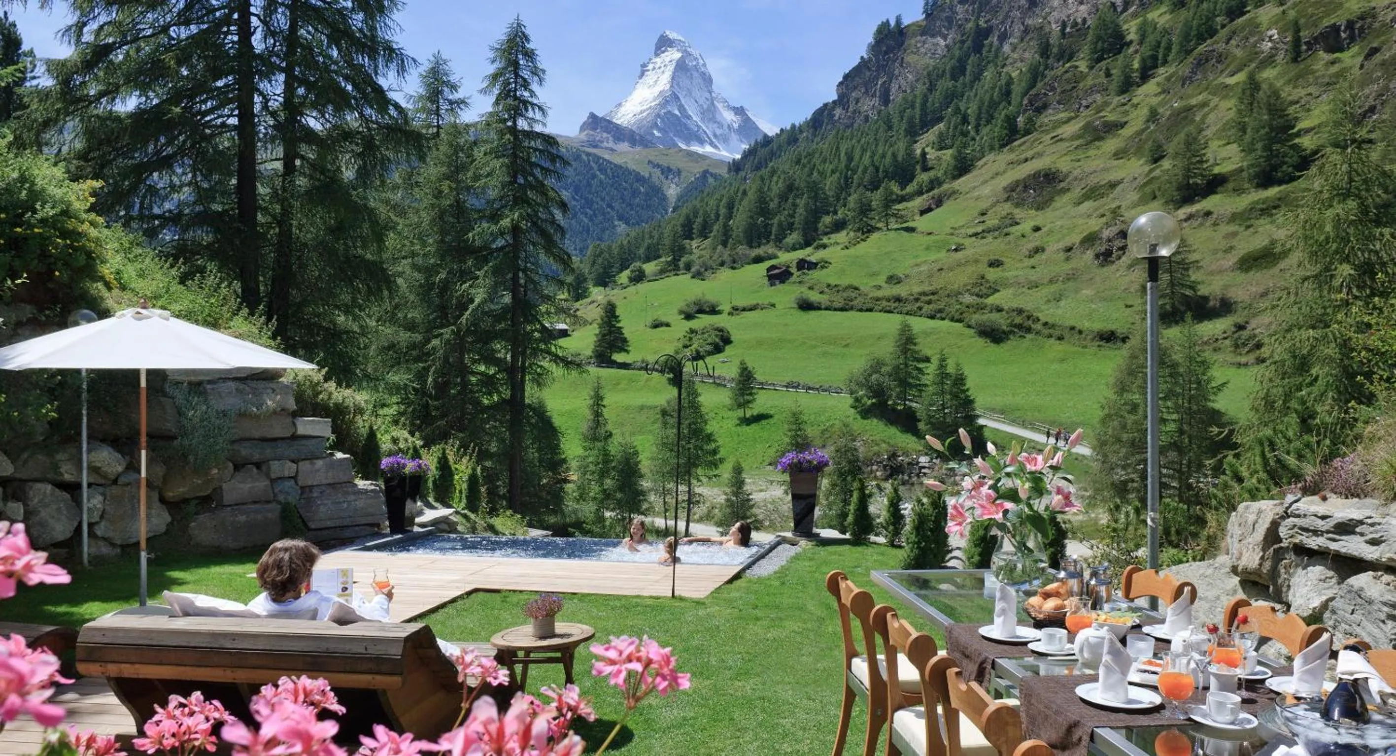 Summer in Suitenhotel Zurbriggen