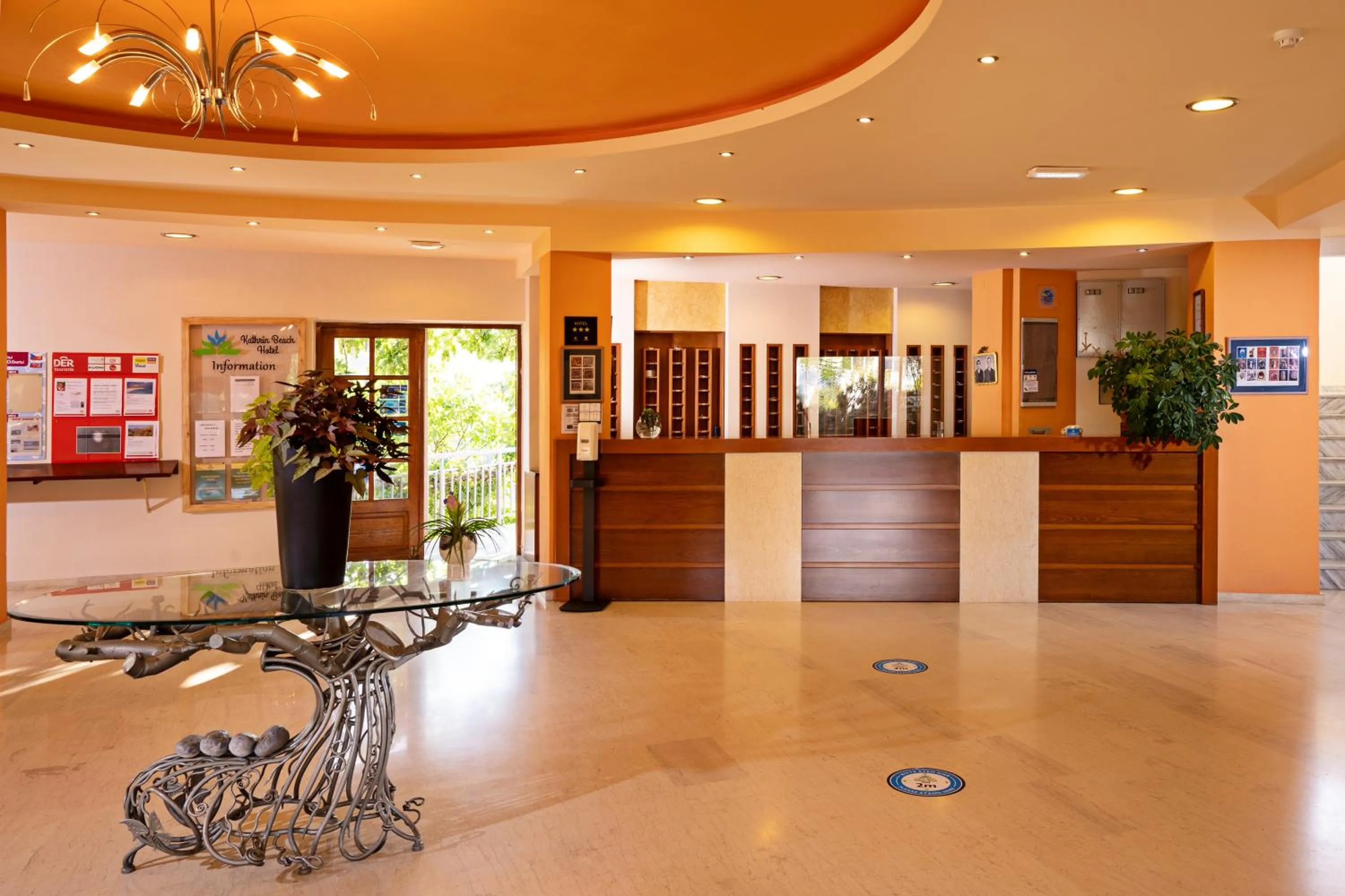 Lobby or reception in Hotel Kathrin Beach