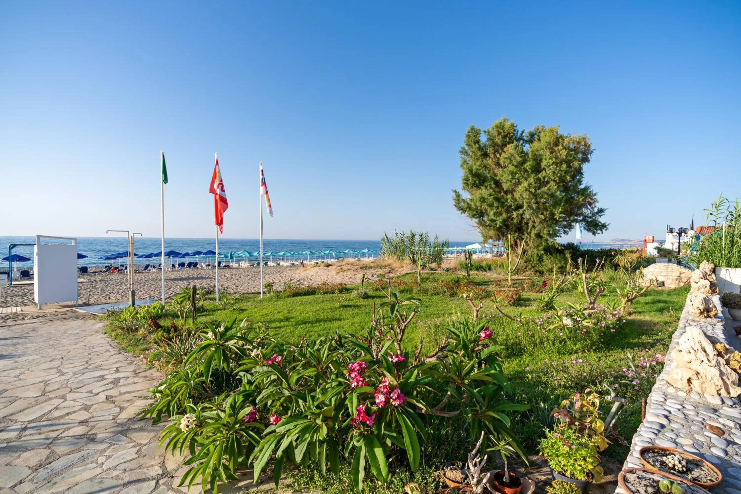 Garden in Hotel Kathrin Beach