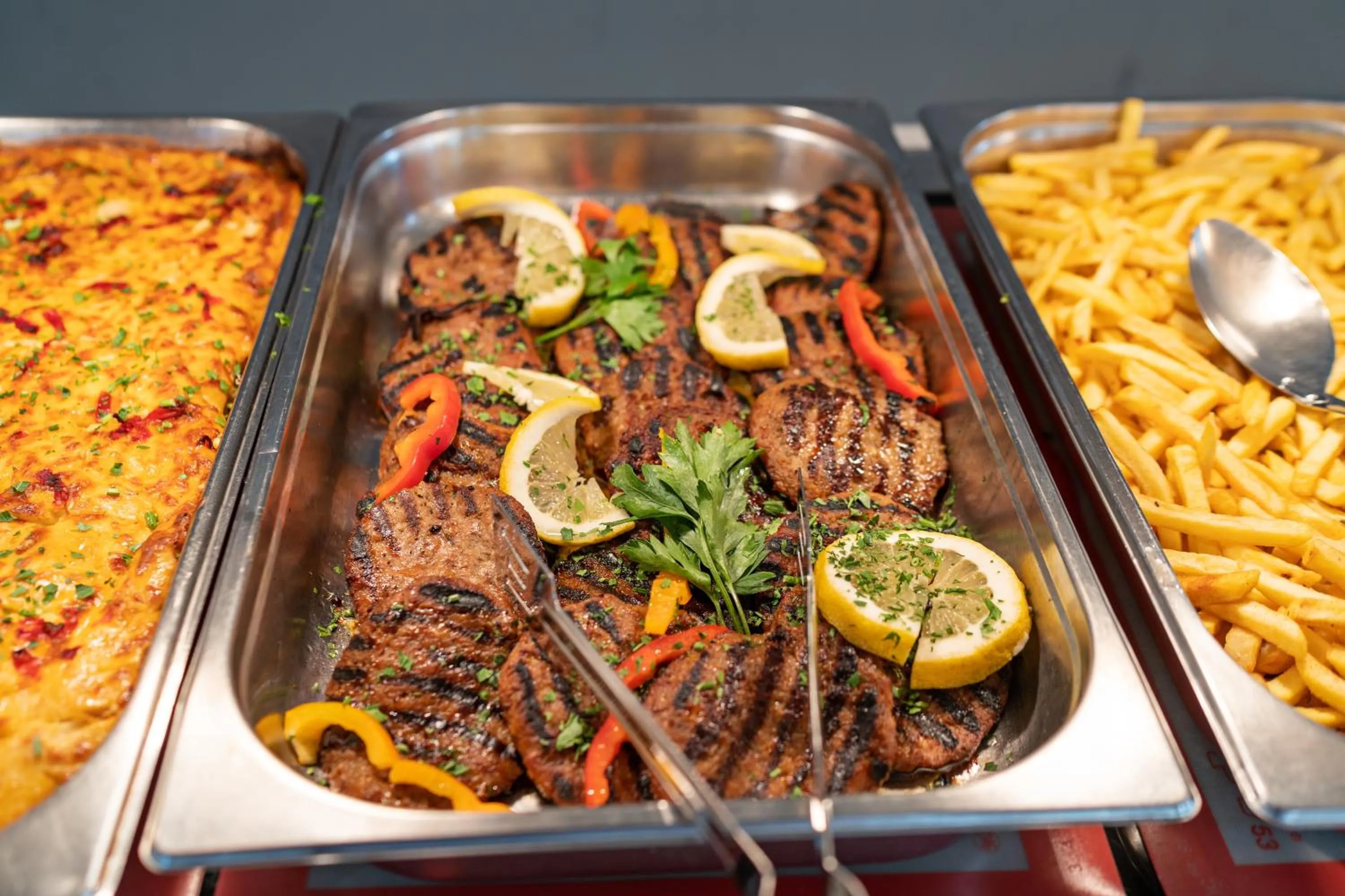 Dinner in Hotel Kathrin Beach