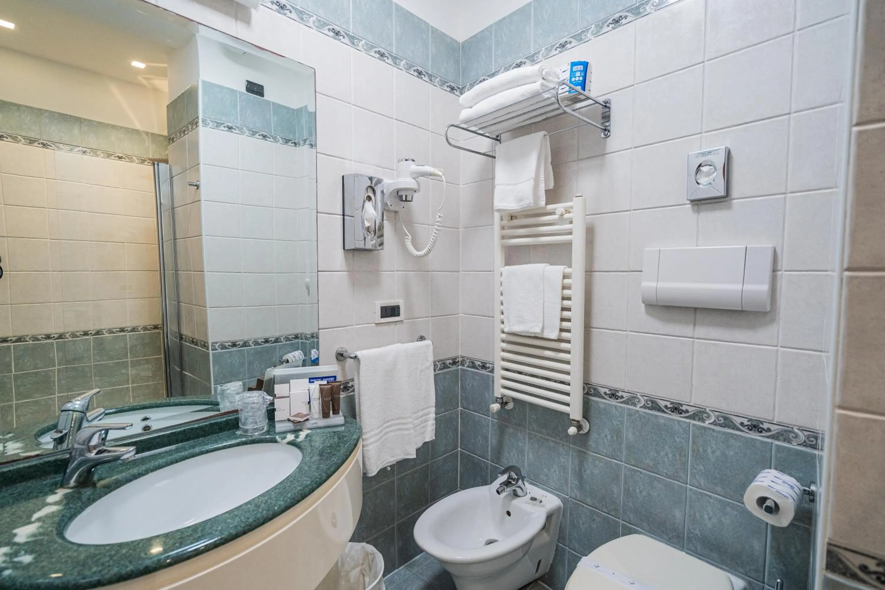 Bathroom in Art Hotel Santa Lucia