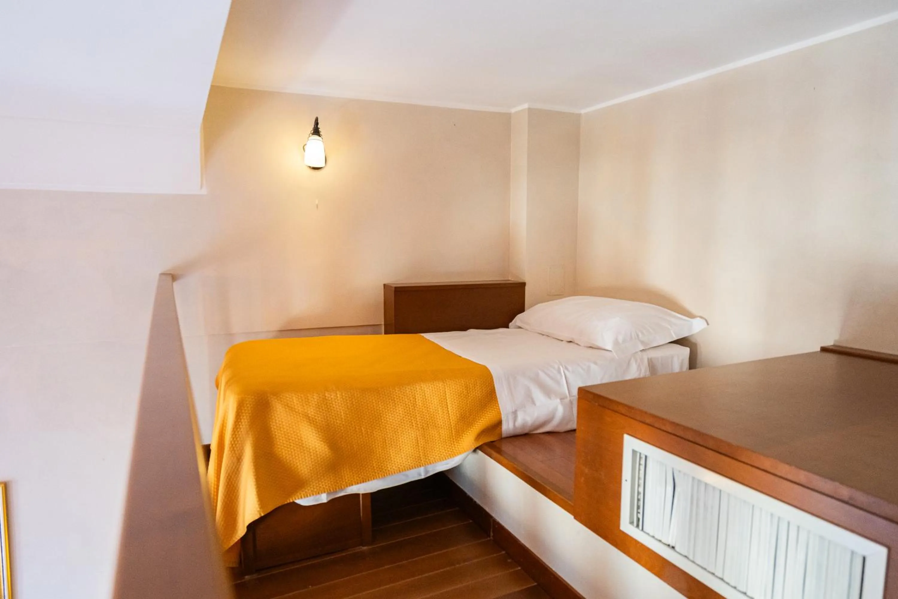 Bed in Art Hotel Santa Lucia