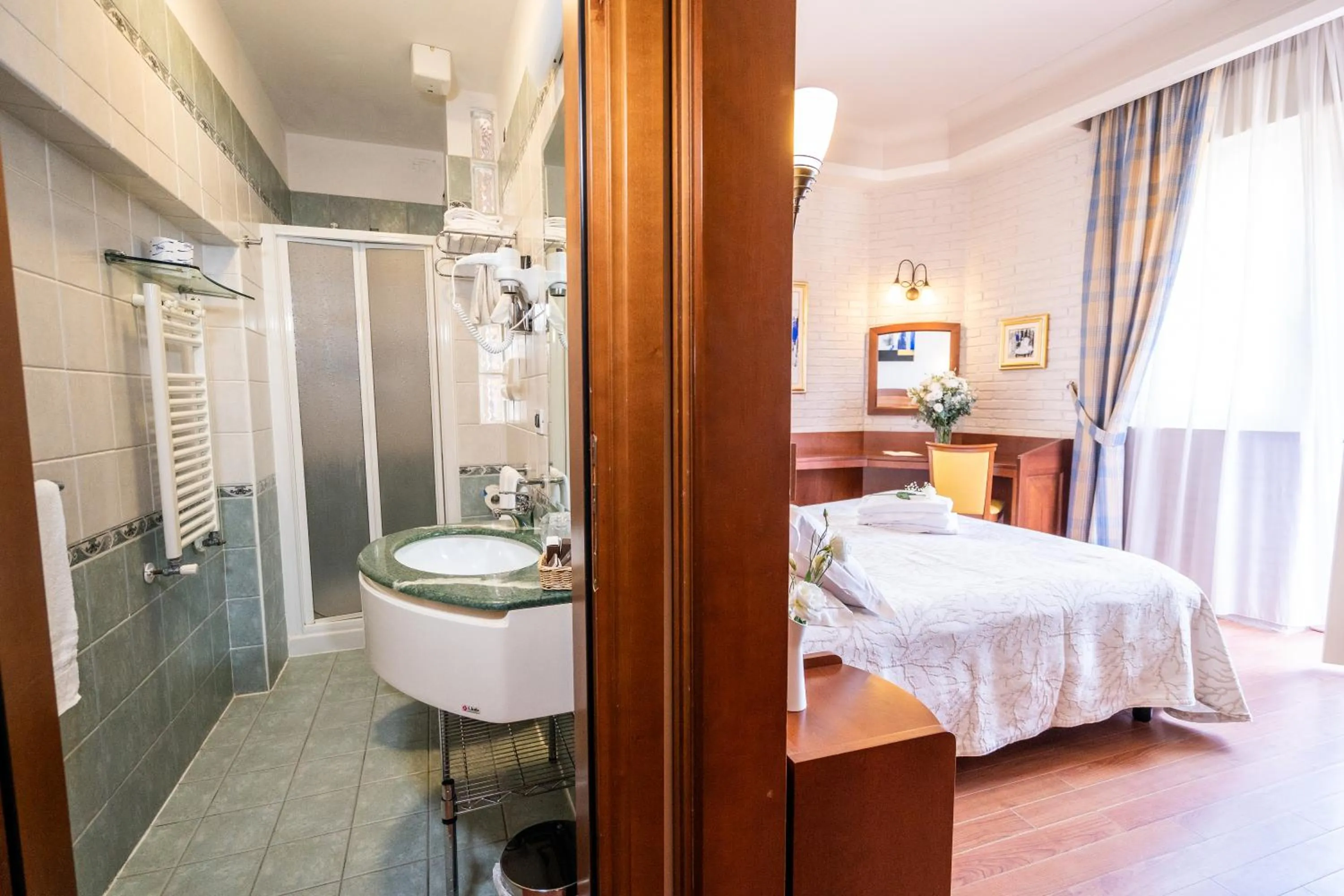 Bathroom in Art Hotel Santa Lucia