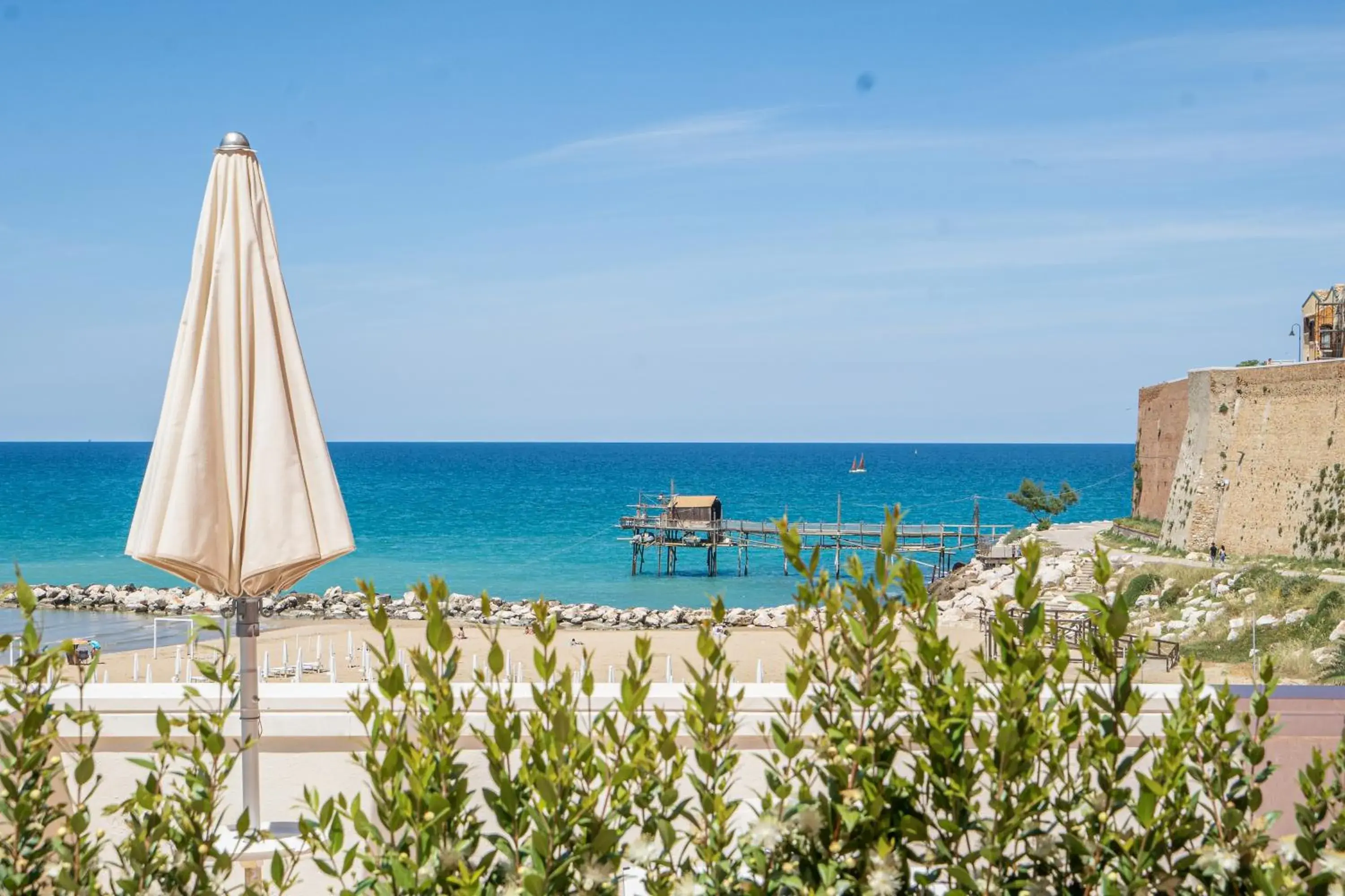 Deluxe Double Room with Sea View in Art Hotel Santa Lucia Deluxe Double Room with Sea View in Art Hotel Santa Lucia