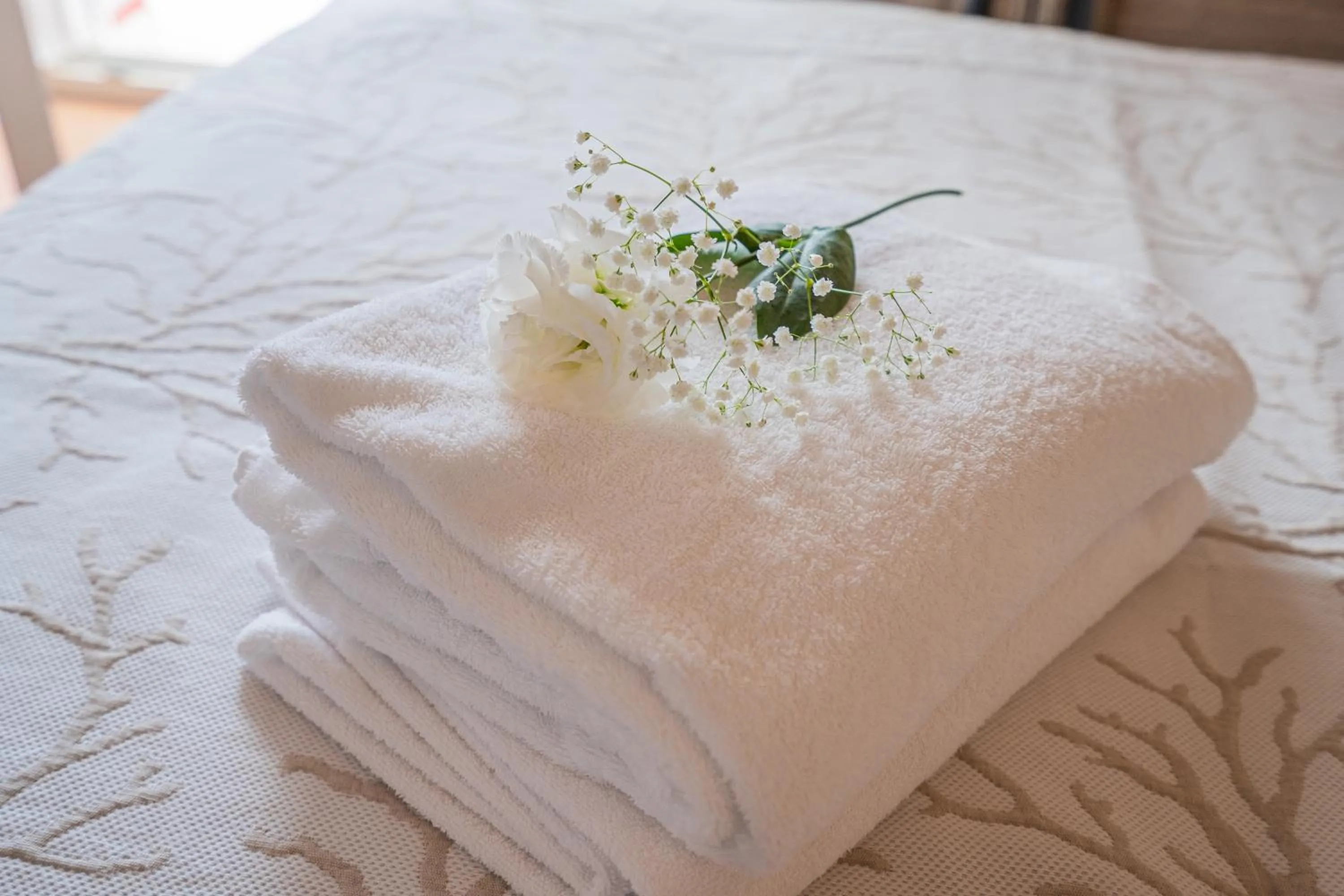 Bed in Art Hotel Santa Lucia